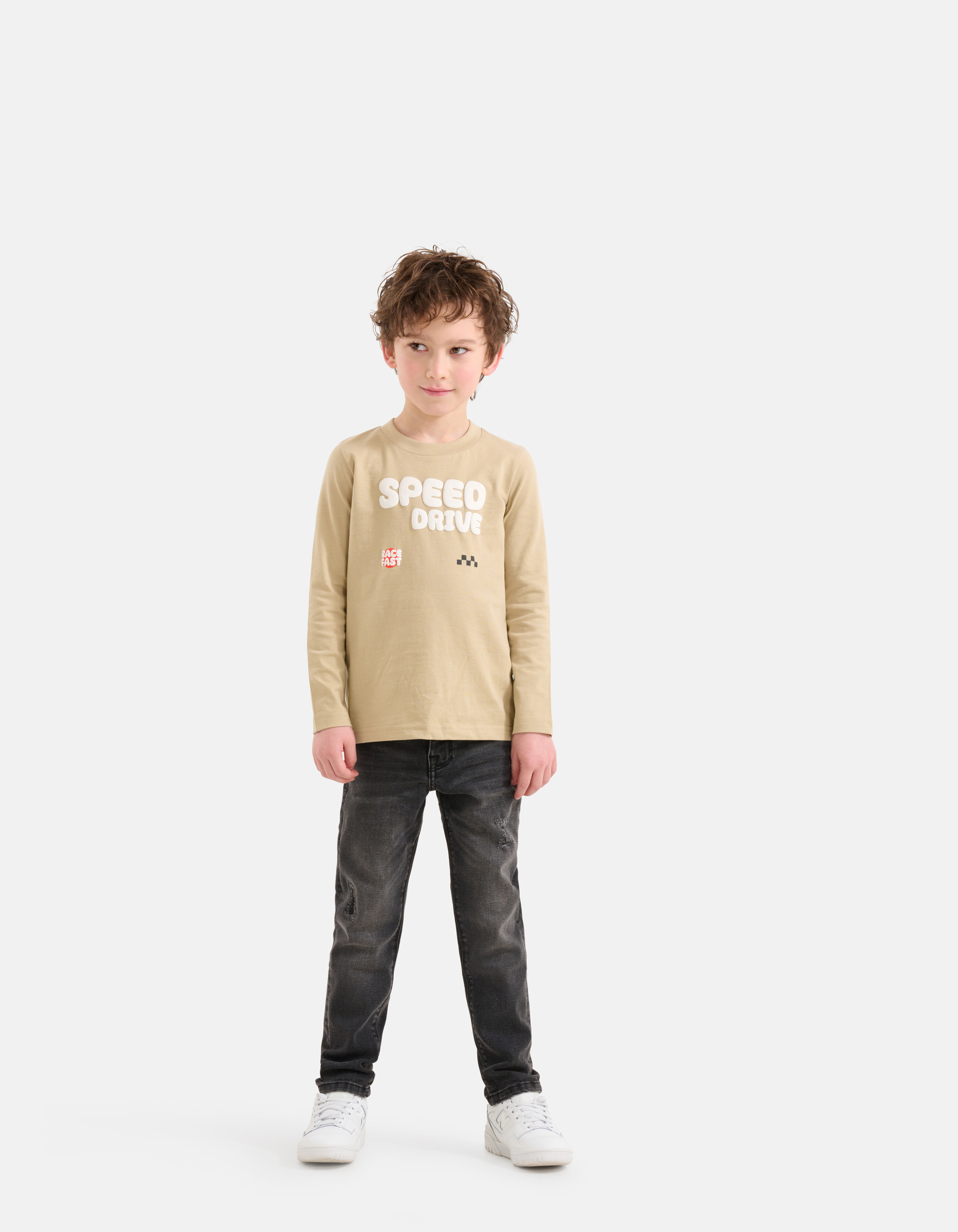 Regular Fit Jeans Schwarz SHOEBY BOYS