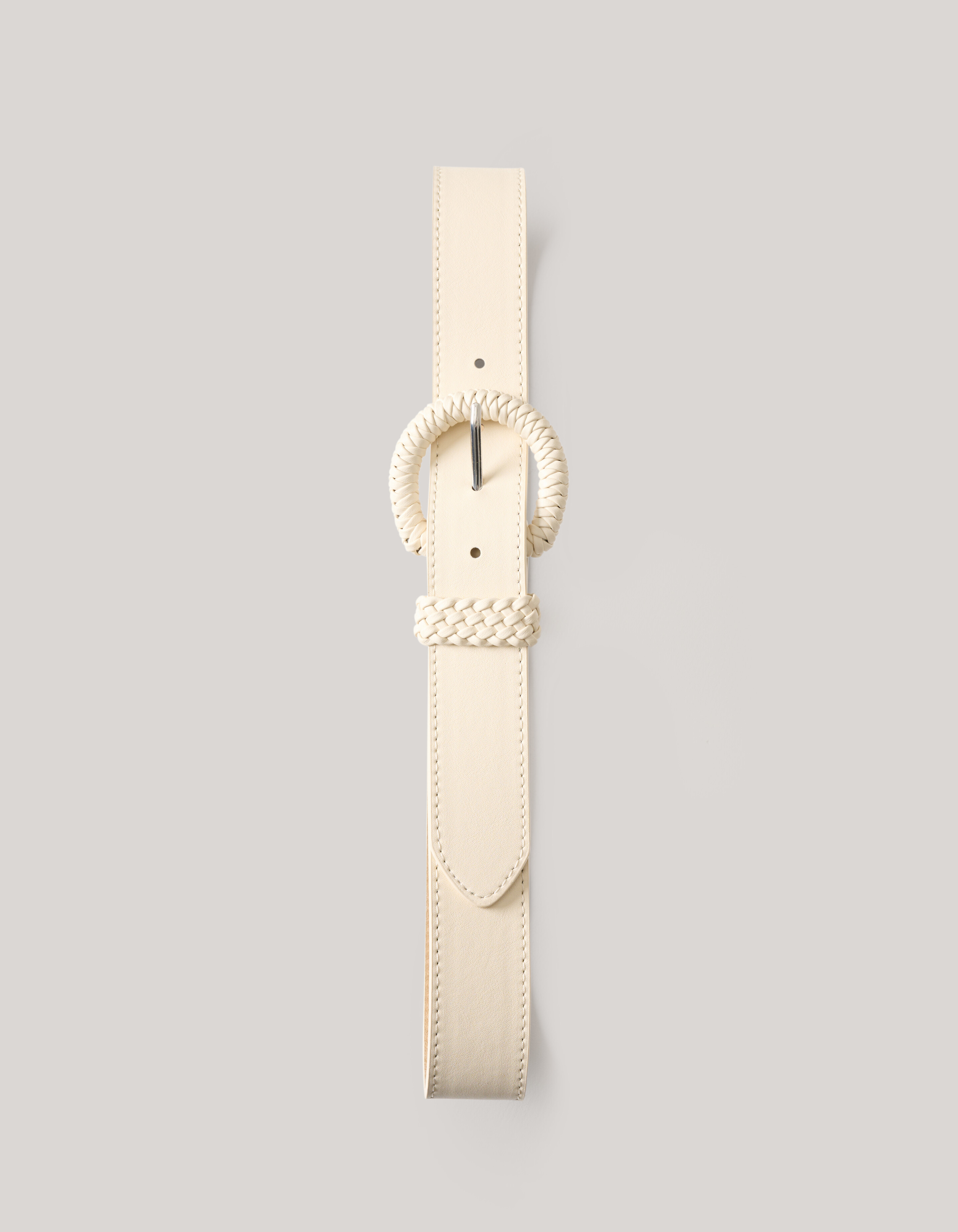 Geflochtener Gürtel Off White SHOEBY ACCESSOIRES