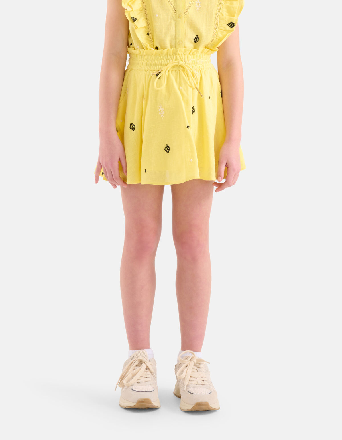 Stickerei-Rock Gelb SHOEBY GIRLS