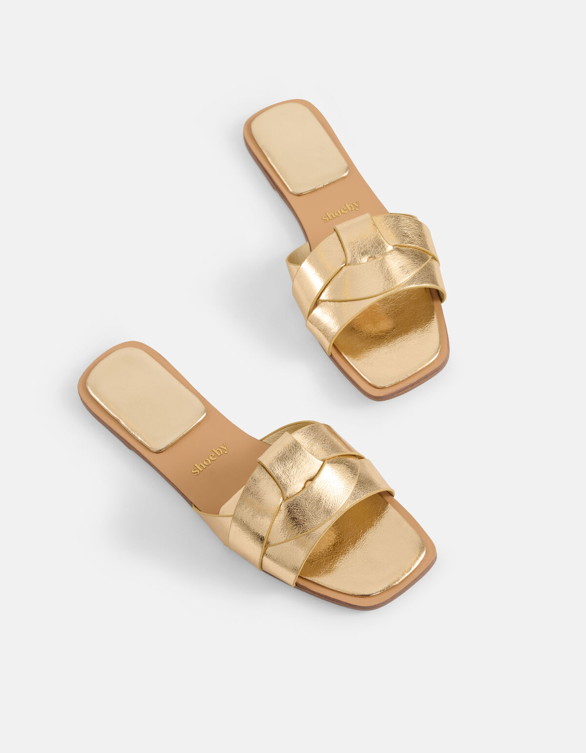 Metallische Sandalen Gold SHOEBY SHOES