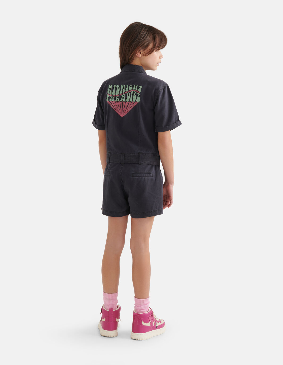 Twill-Overall Dunkelgrau SHOEBY GIRLS