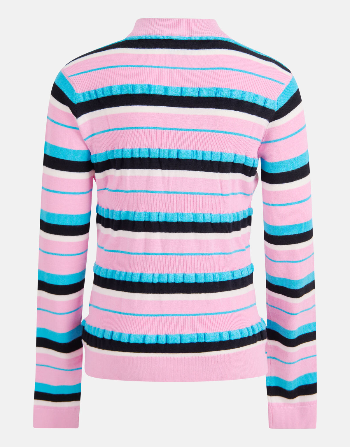 Gestreifter R&uuml;schenpulli Rosa SHOEBY GIRLS