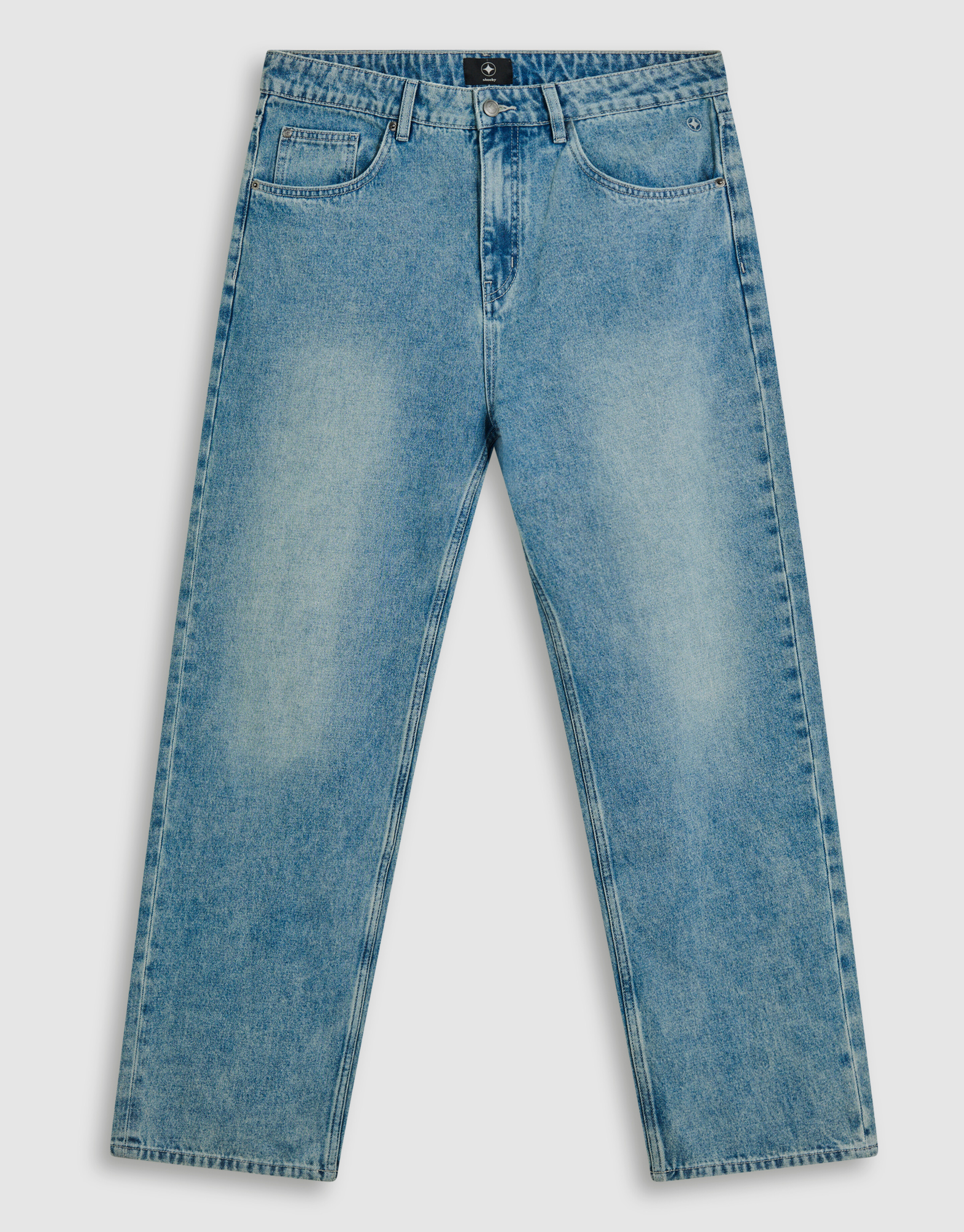 Baggy Fit Jeans Mediumstone SHOEBY MEN