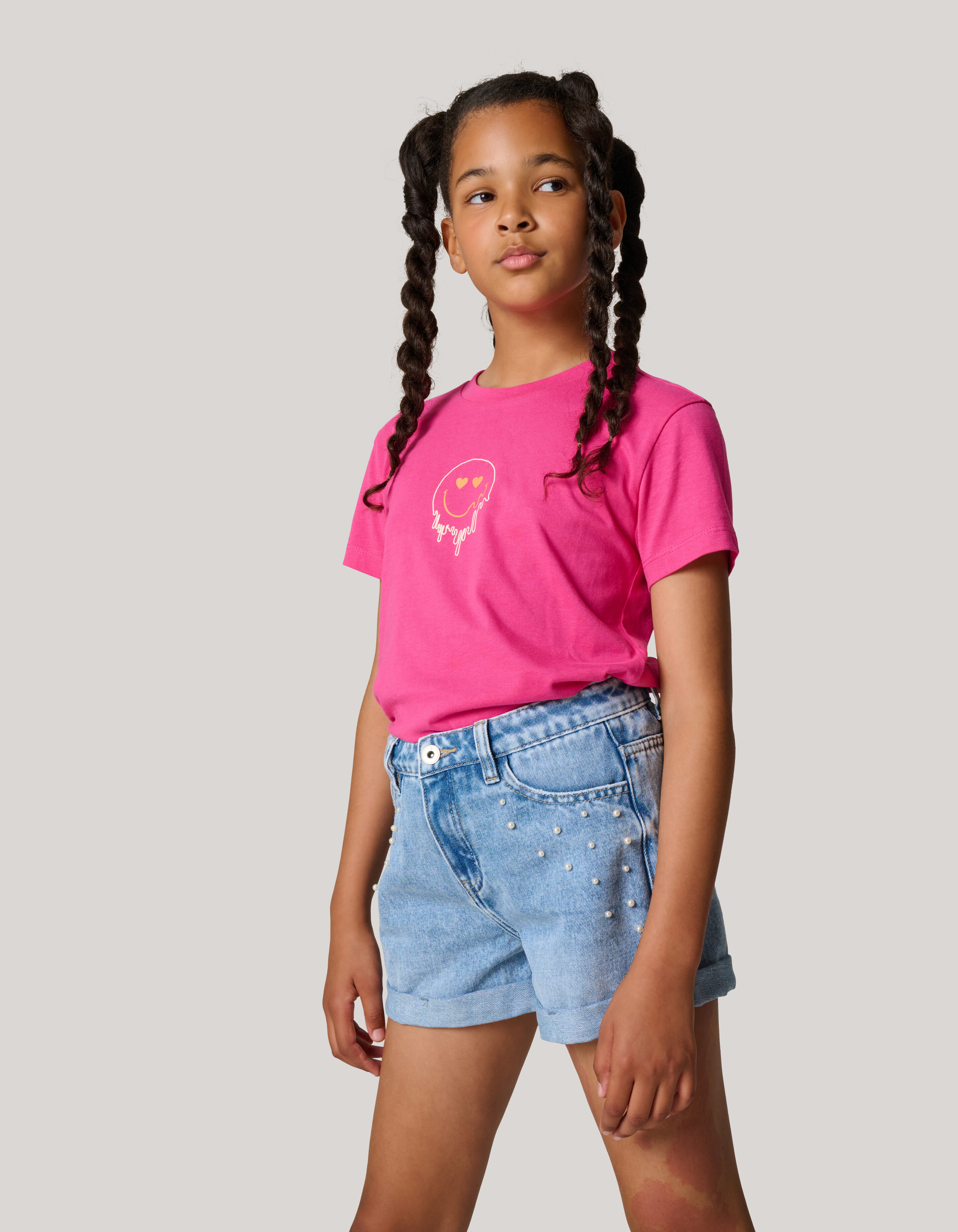 Artwork T-shirt Roze SHOEBY GIRLS