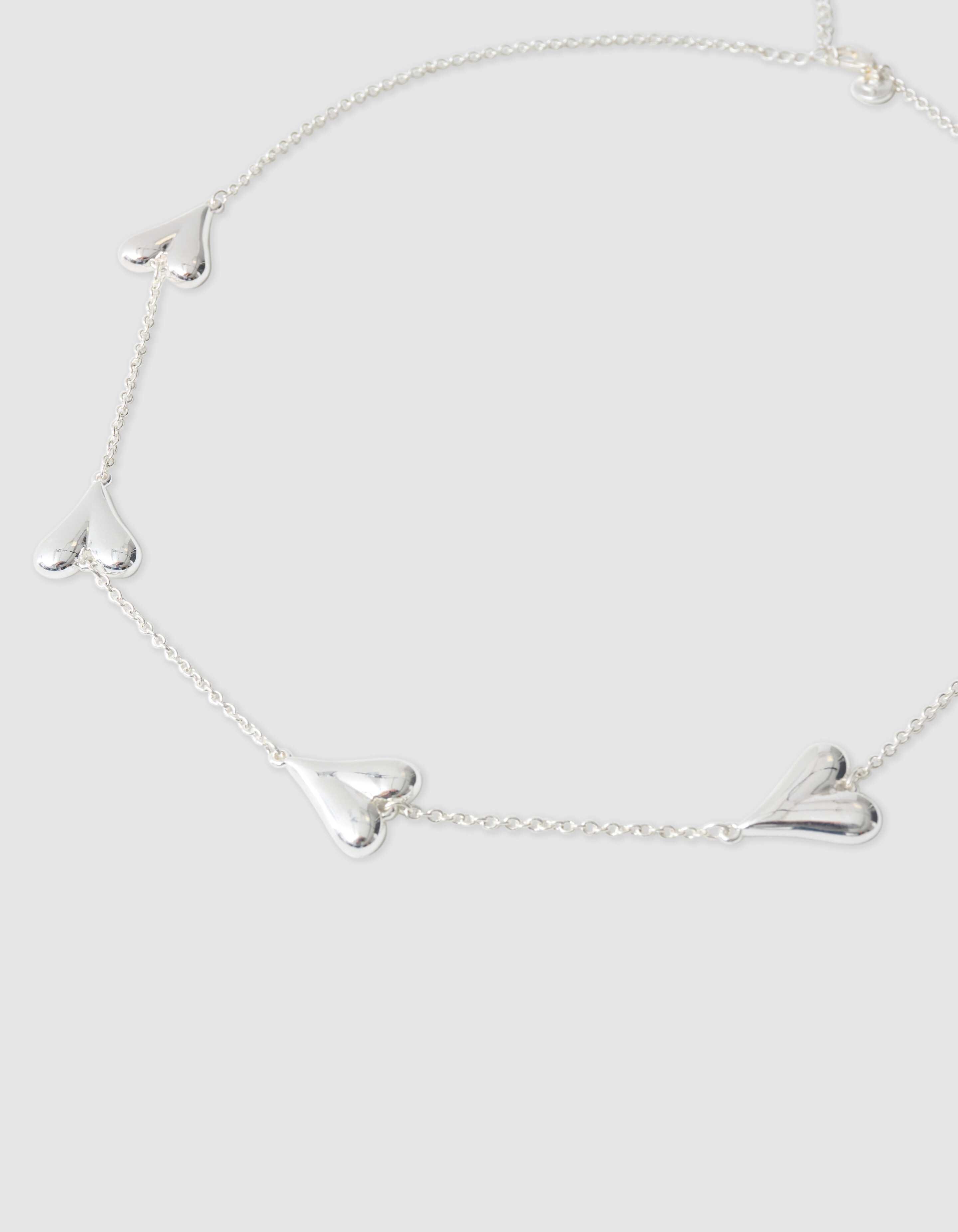 Herz Kette Silber SHOEBY ACCESSOIRES