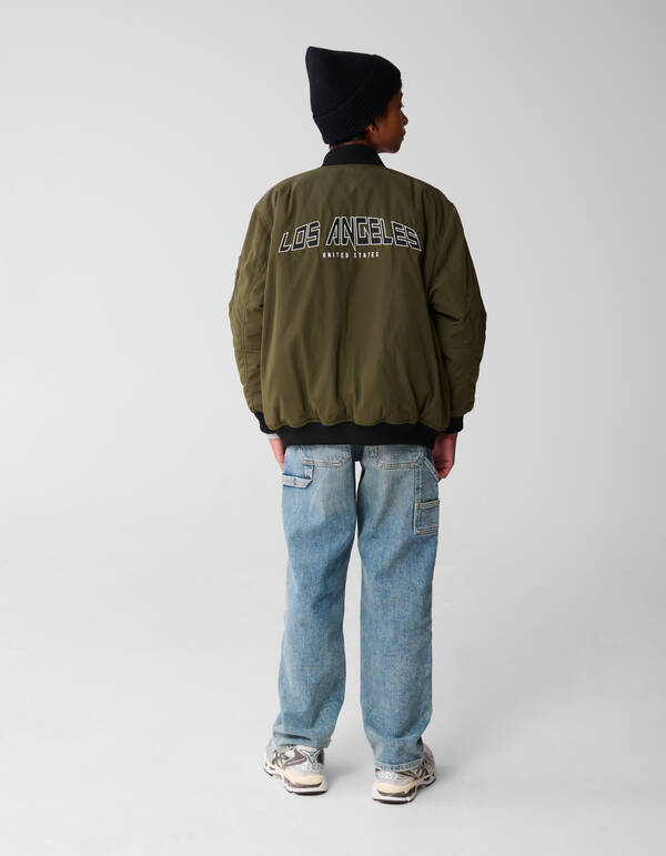 Bomberjacke Dunkelgrün SHOEBY BOYS