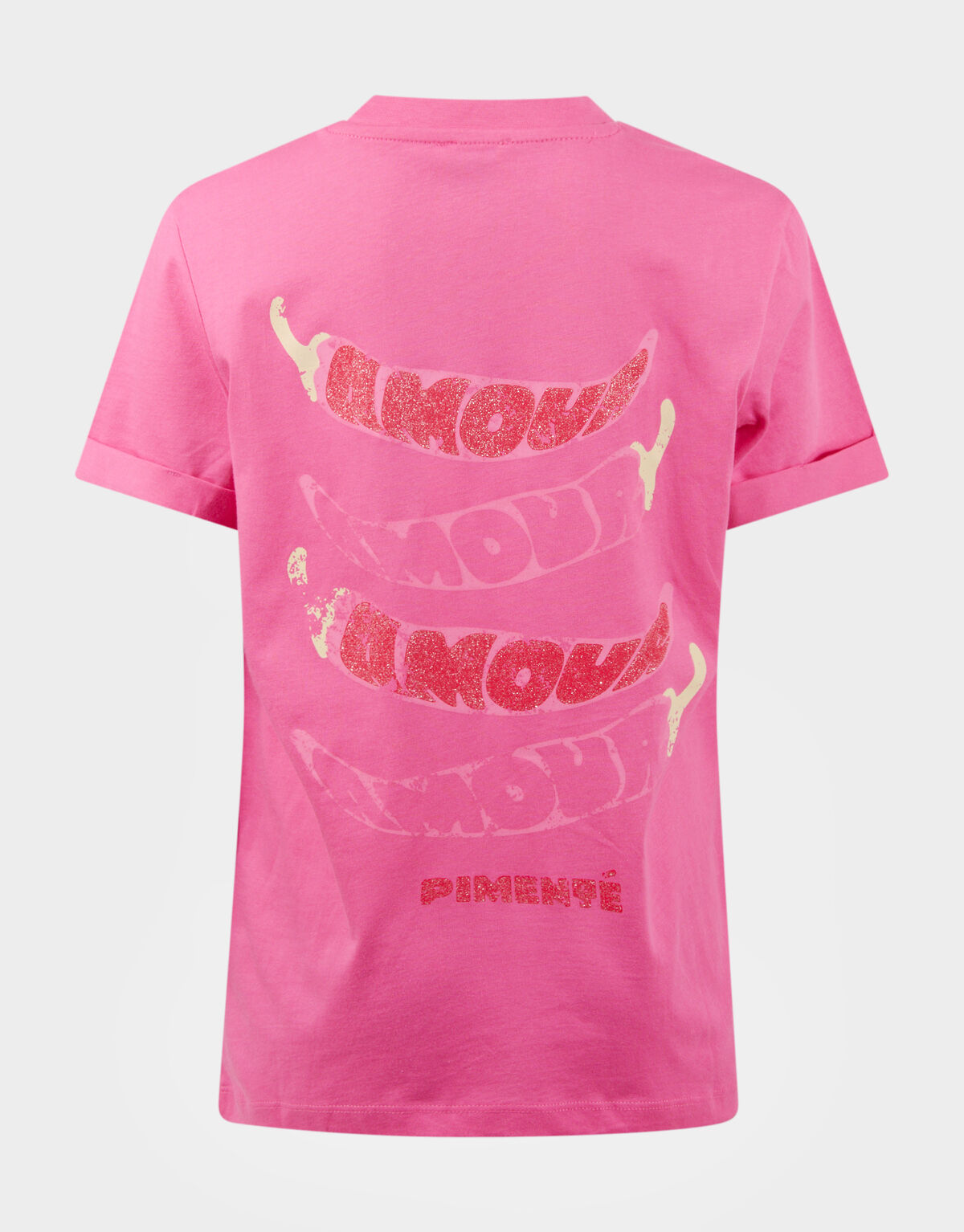 Amour Pimente Artwork T-Shirt Rosa SHOEBY GIRLS