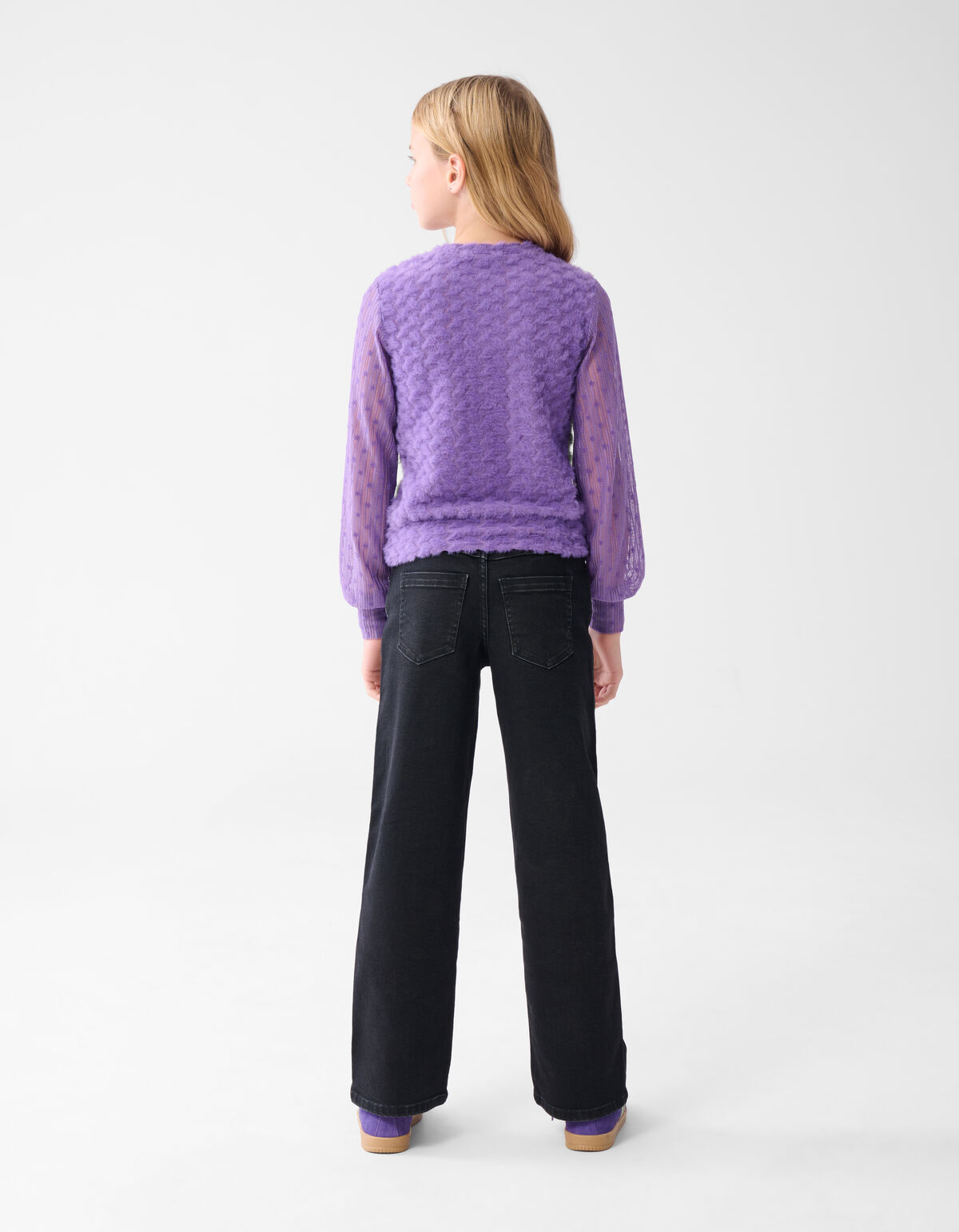 Mesh Top Violett SHOEBY GIRLS