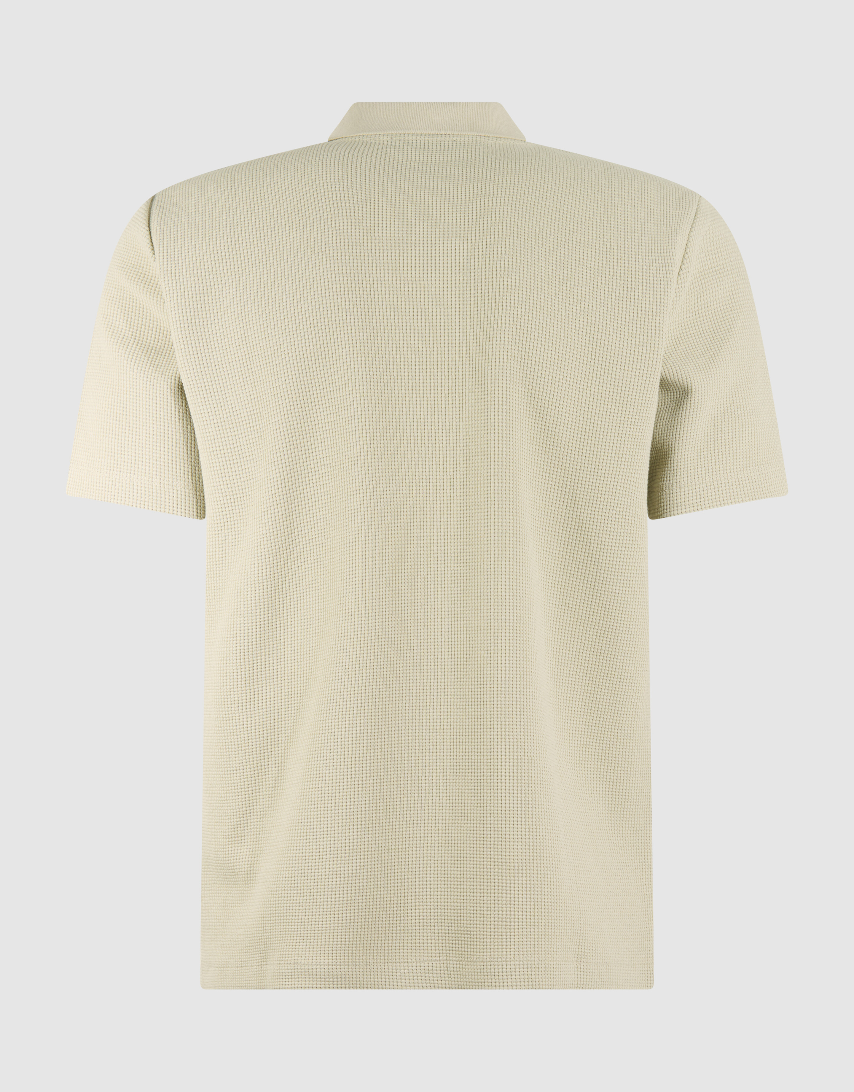 Waffle Polo Hellgr&uuml;n SHOEBY MEN
