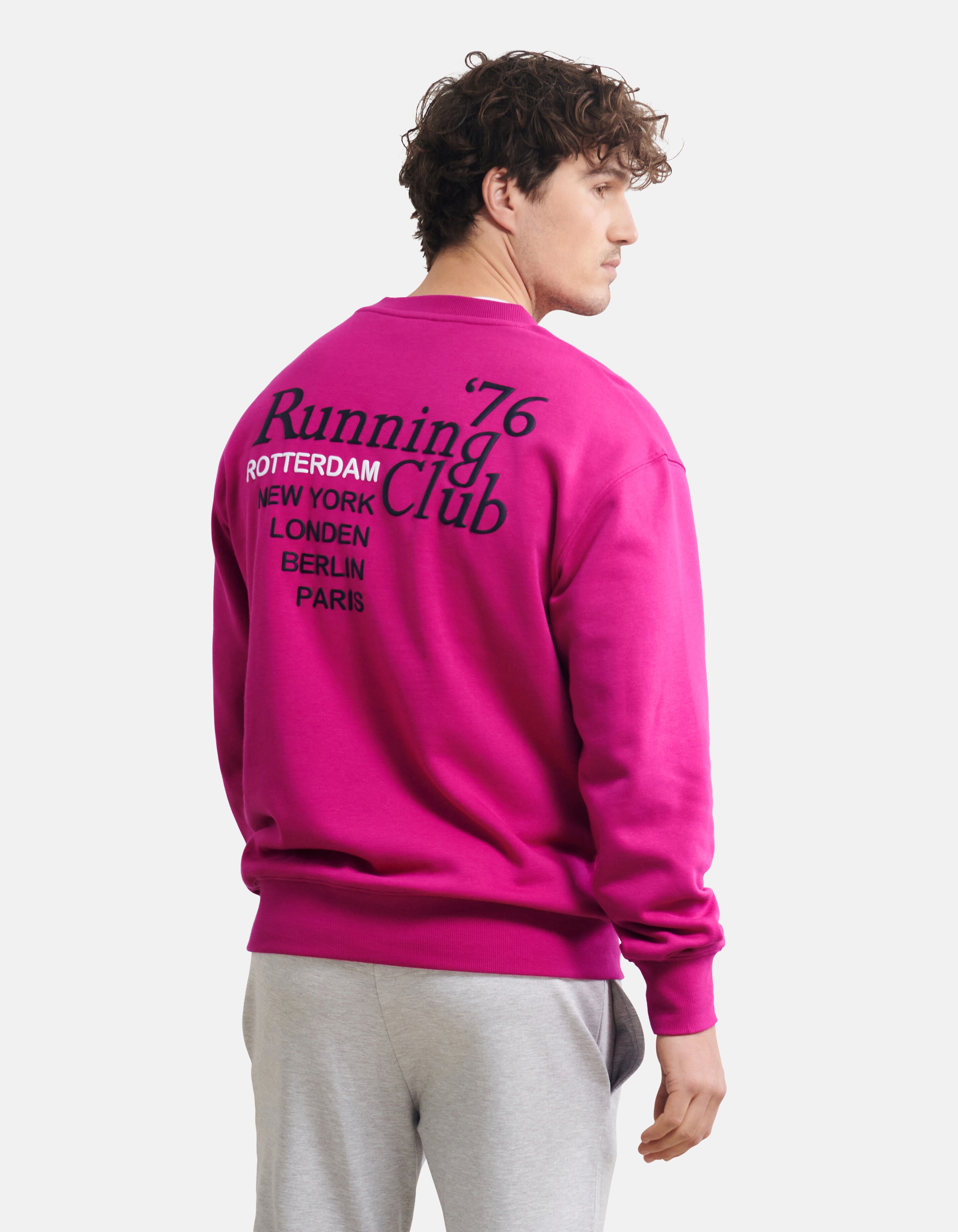 Pullover Dunkelrosa SHOEBY MEN