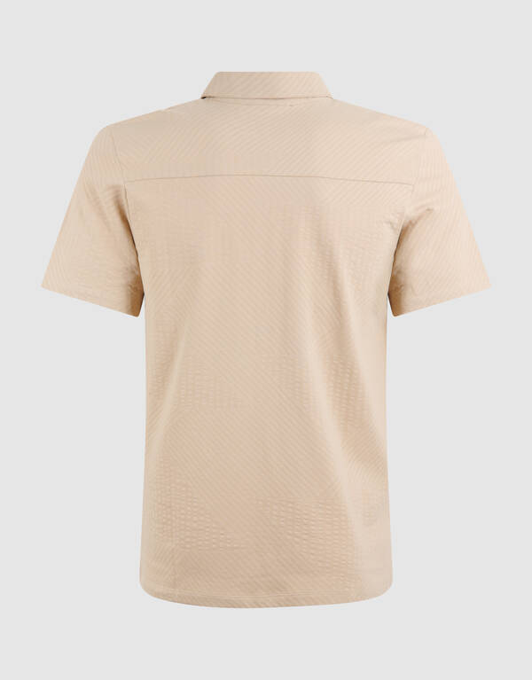 Jacquard-Polo Sand SHOEBY MEN