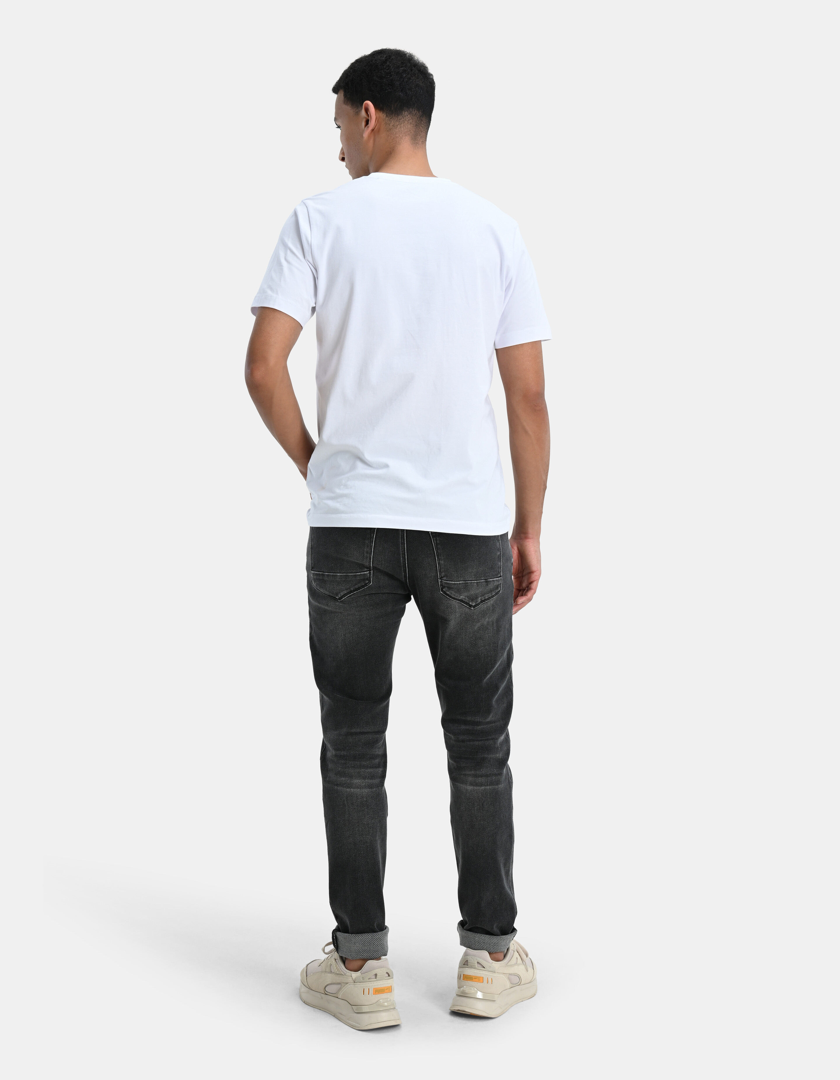 Schlanke Jogginghose Grau L34 SHOEBY MEN