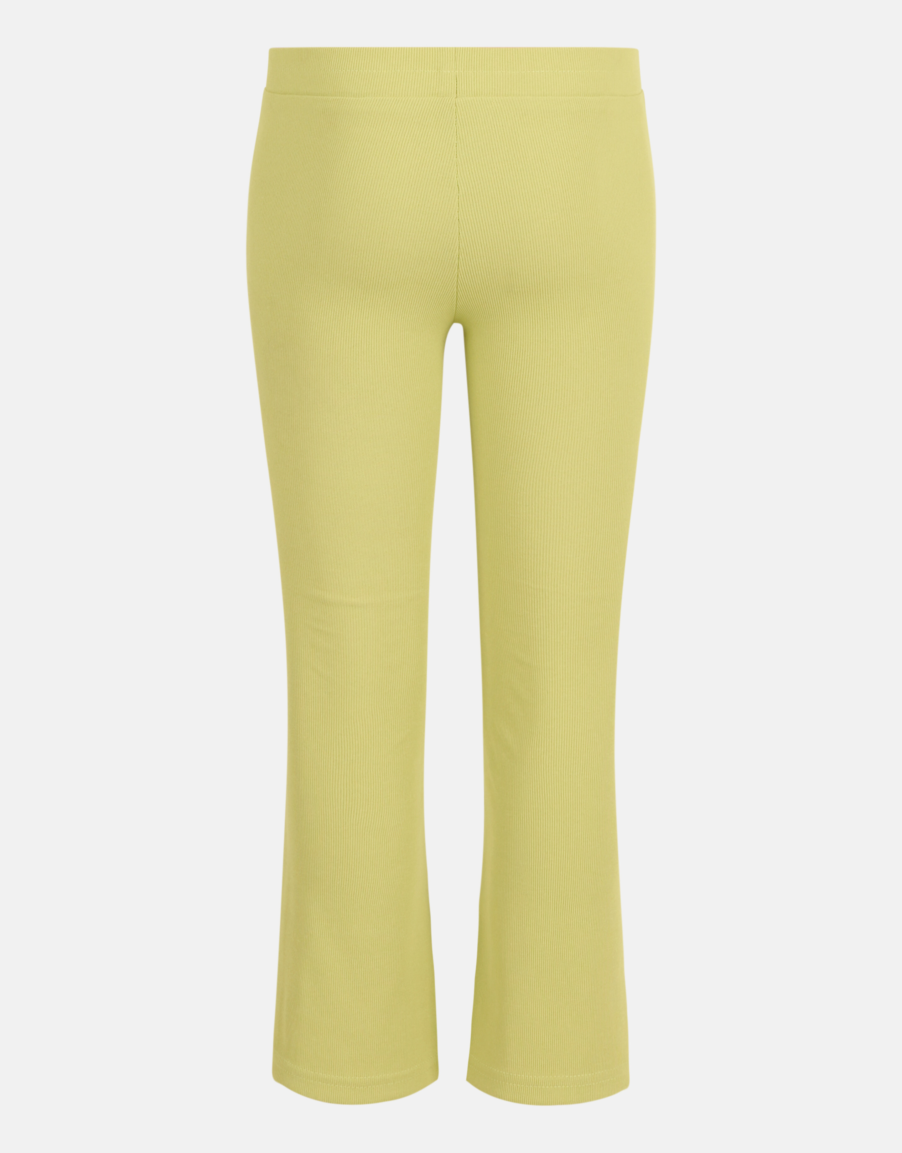 Ausgestellte Rippen-Leggings Grün SHOEBY GIRLS