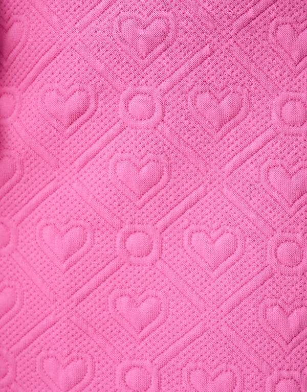 Jacquard Mini Kleid Rosa SHOEBY GIRLS