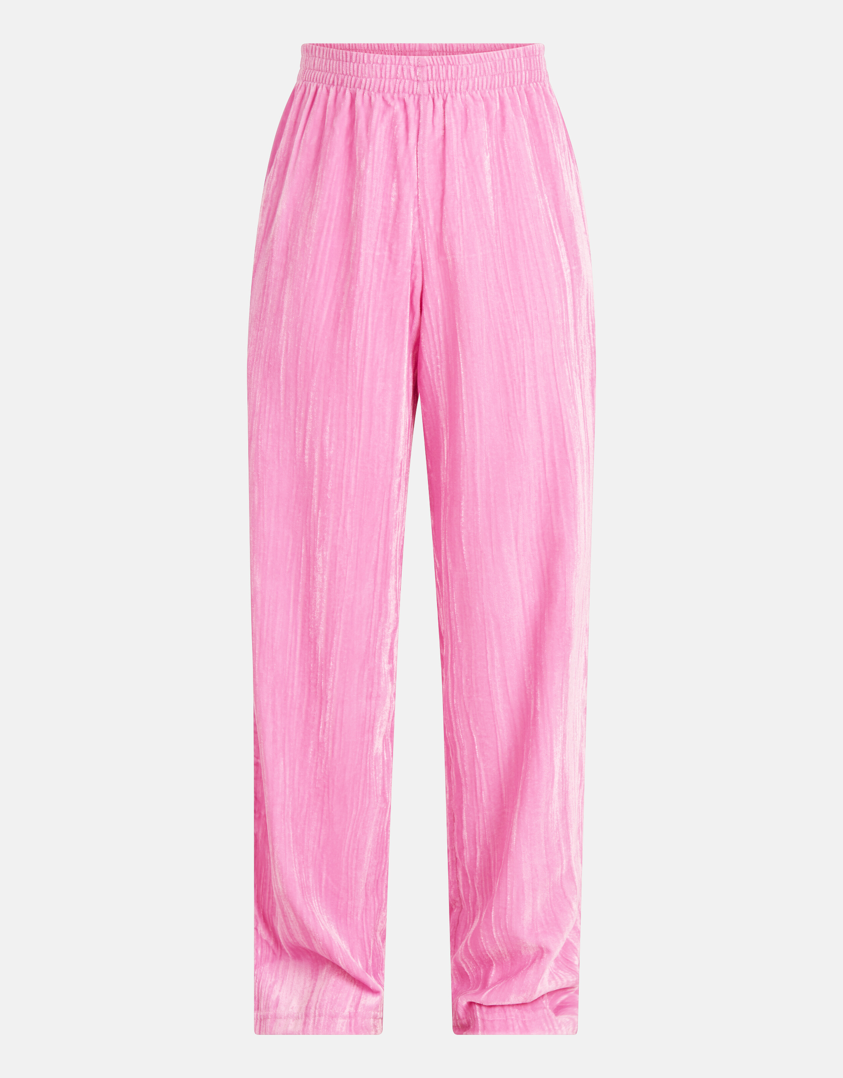 Weit geschnittene Hose aus Samt Rosa SHOEBY GIRLS