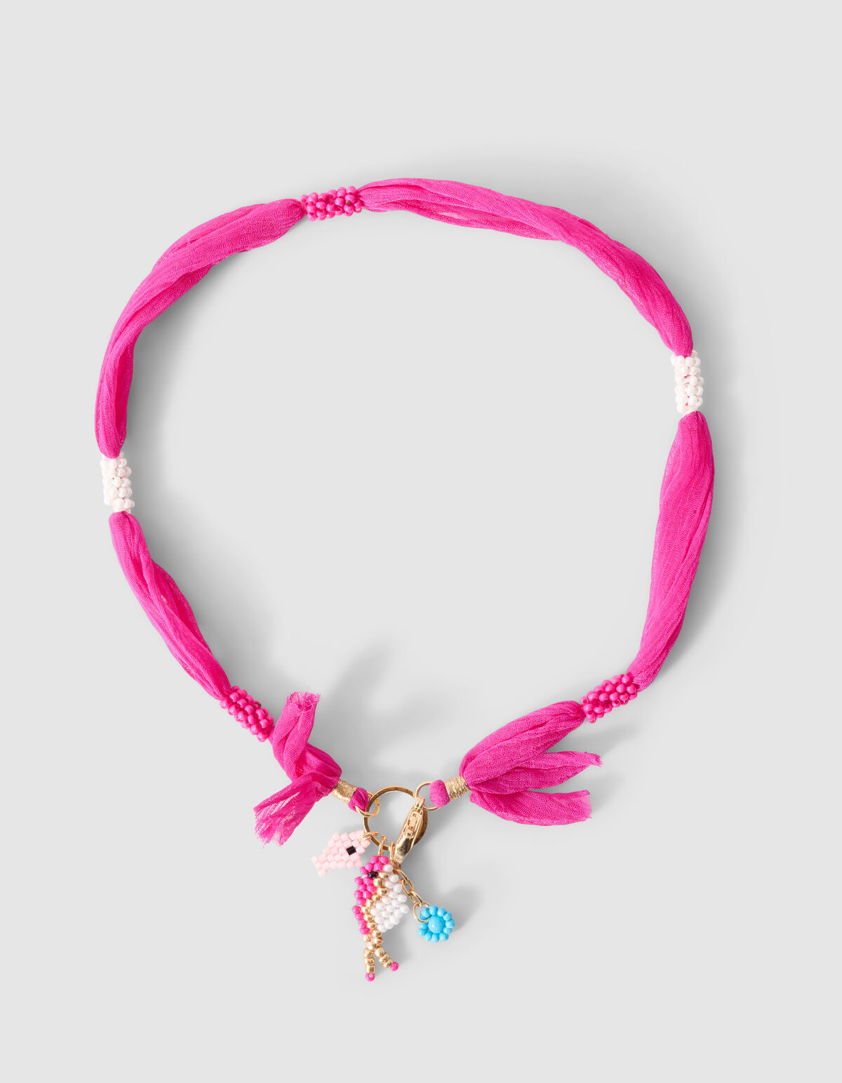 Scarf Beads Halskette Rosa SHOEBY GIRLS