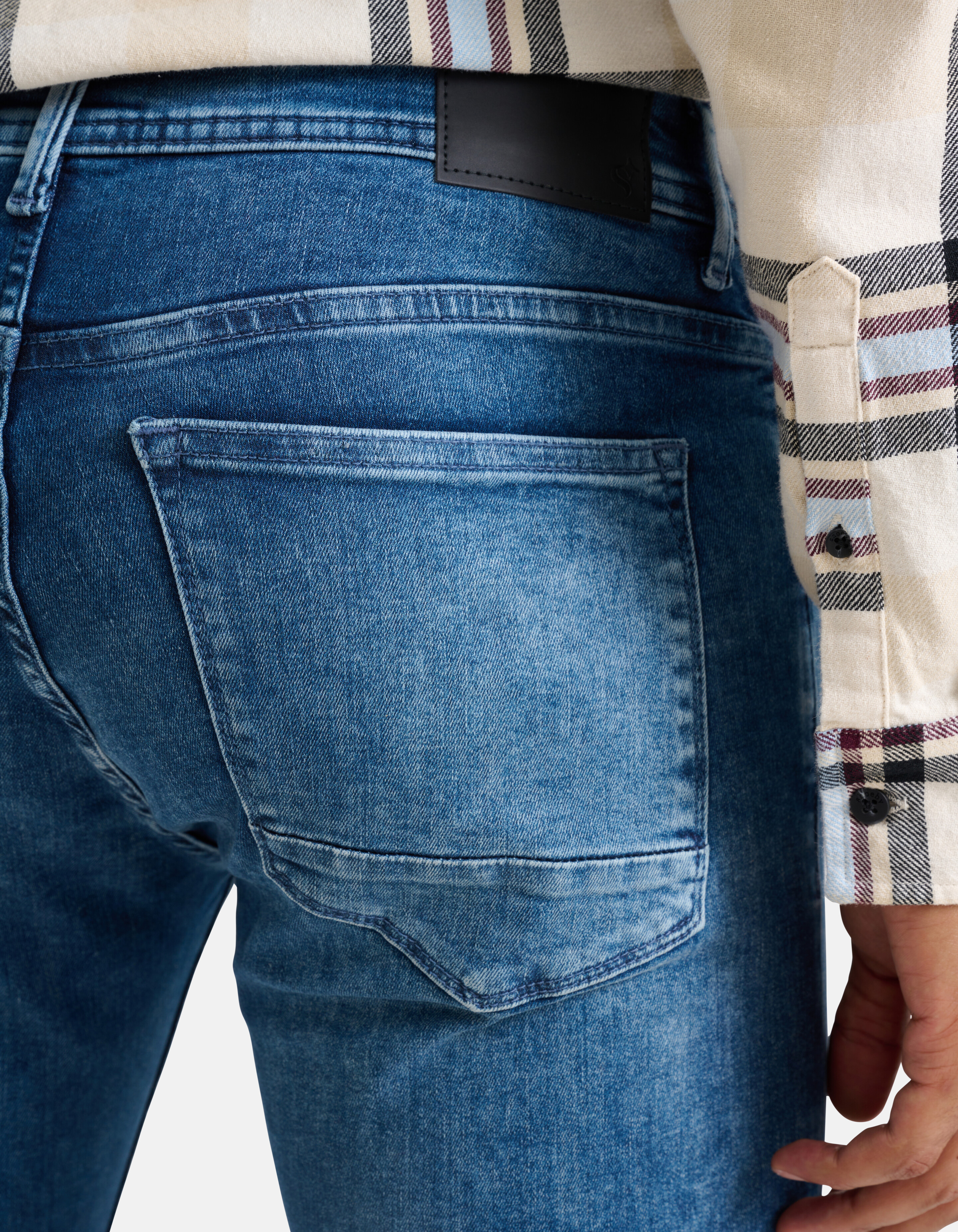 Skinny Jeans Blau Länge 34 Refill