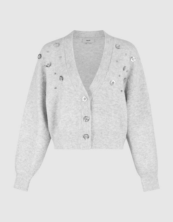 Strassweste Grau SHOEBY WOMEN