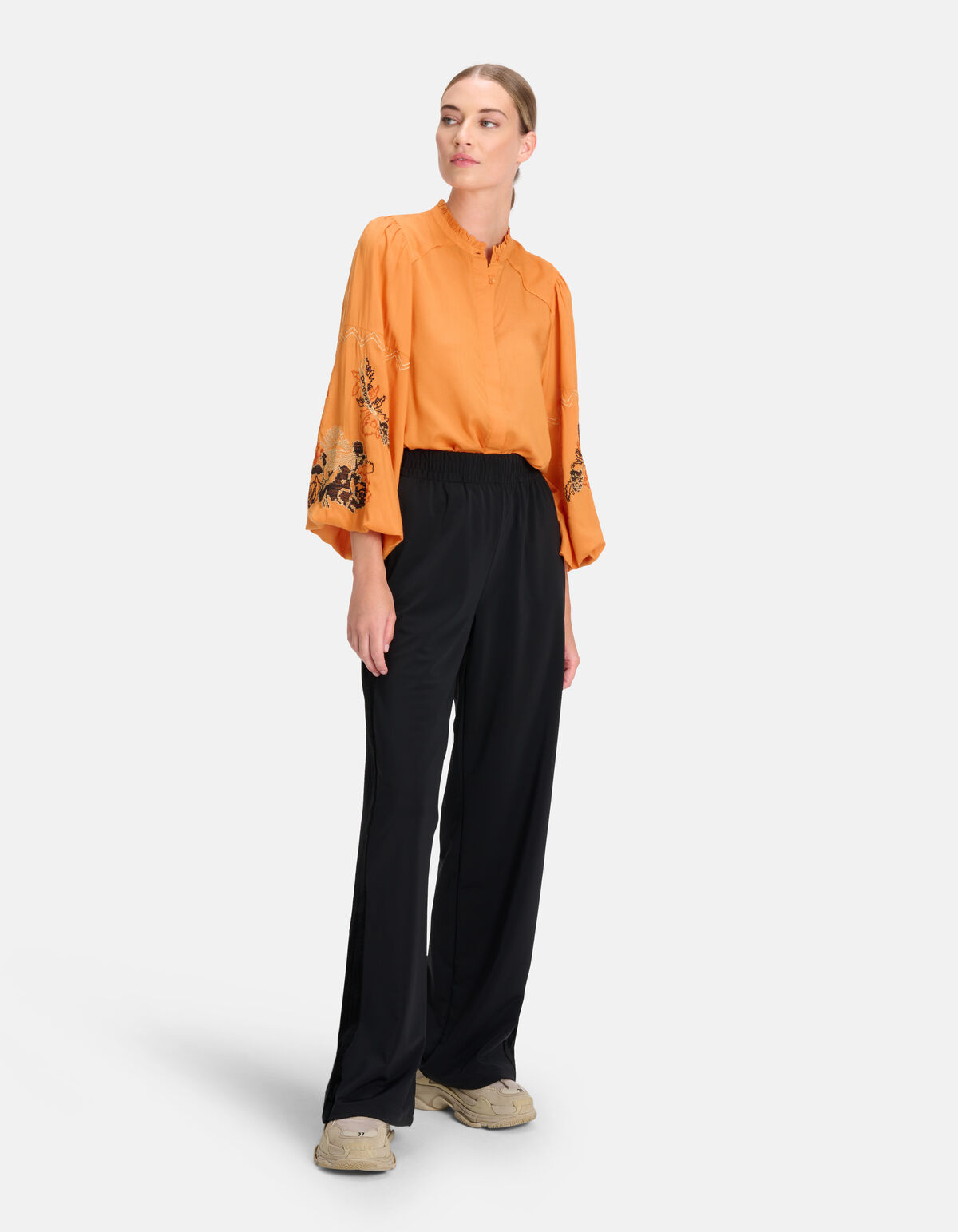 Bestickte Bluse Orange von Mieke SHOEBY WOMEN