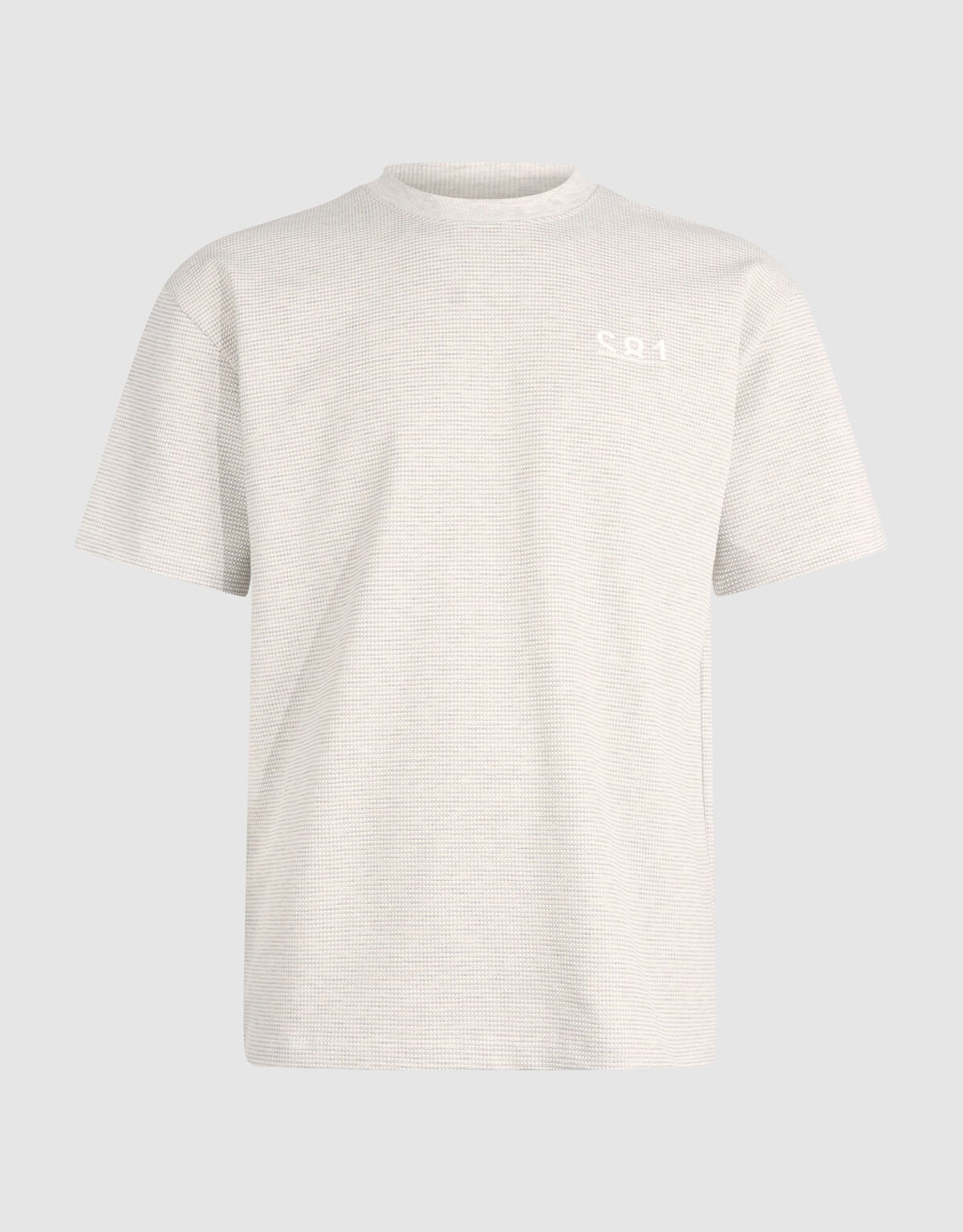 Honeycomb T-Shirt Hellgrau SHOEBY MEN