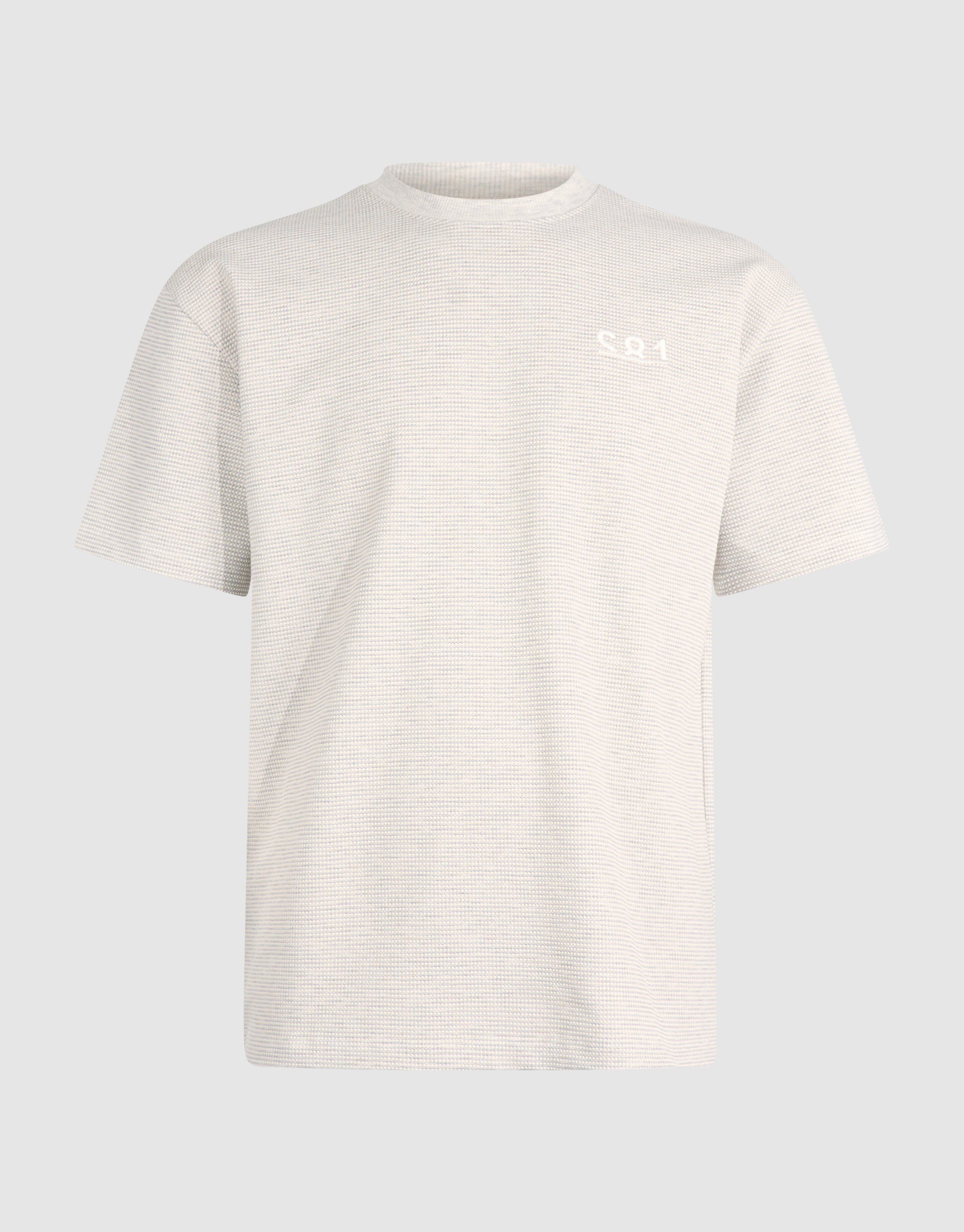 Honeycomb T-Shirt Hellgrau SHOEBY MEN
