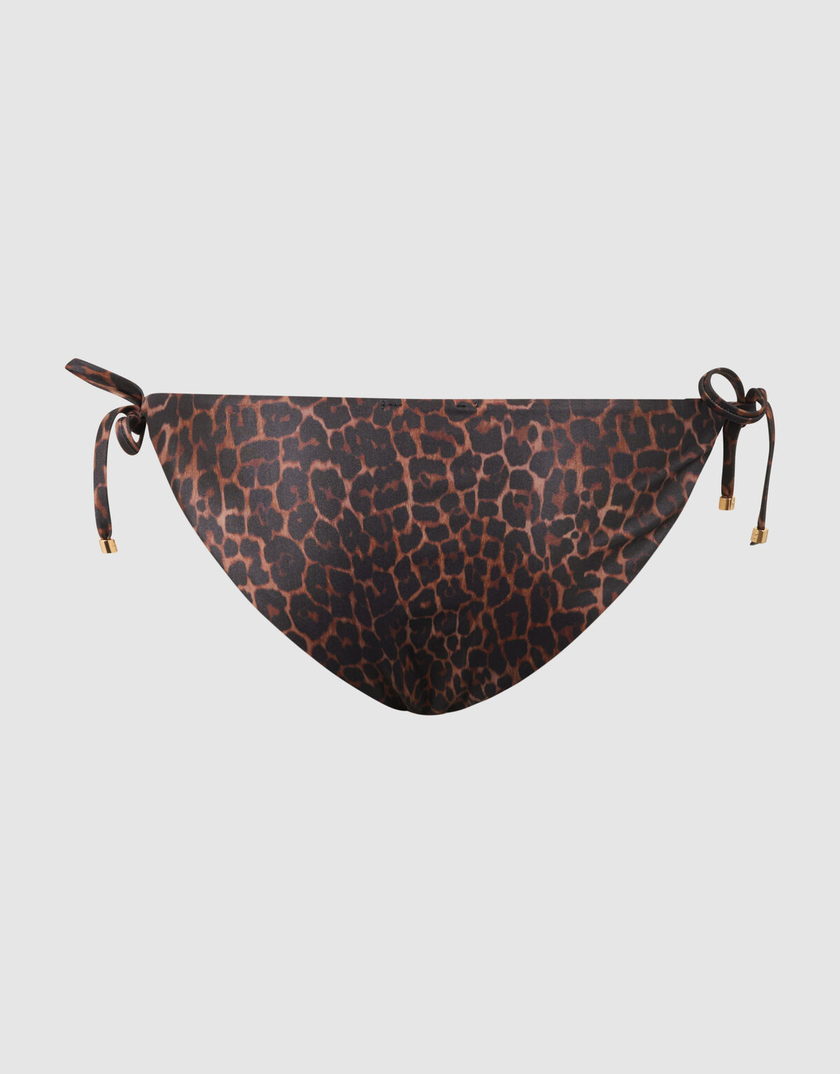 Leopard-Bikini-H&ouml;schen Dunkelbraun SHOEBY ACCESSOIRES