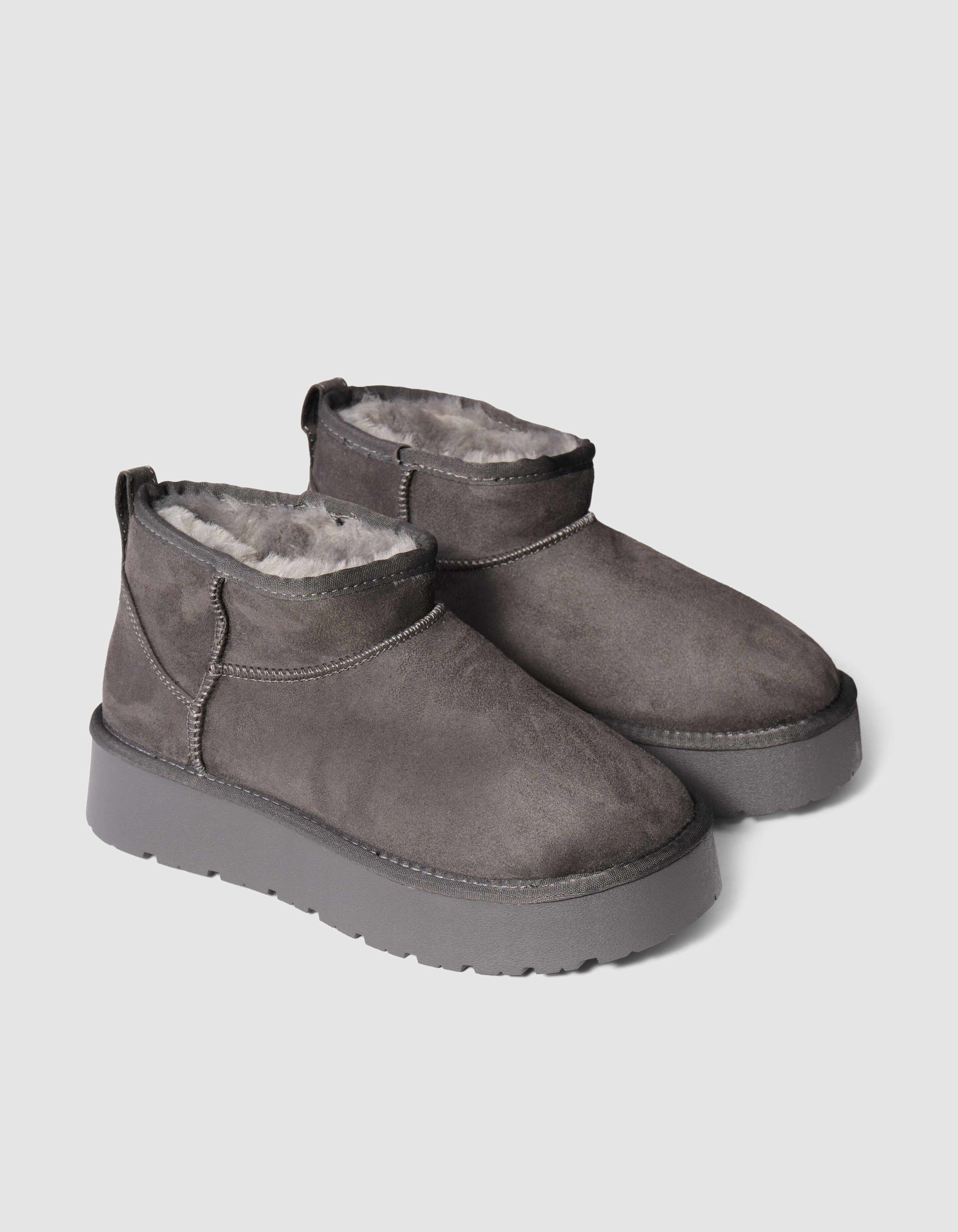 Weiche Stiefeletten grau SHOEBY SHOES