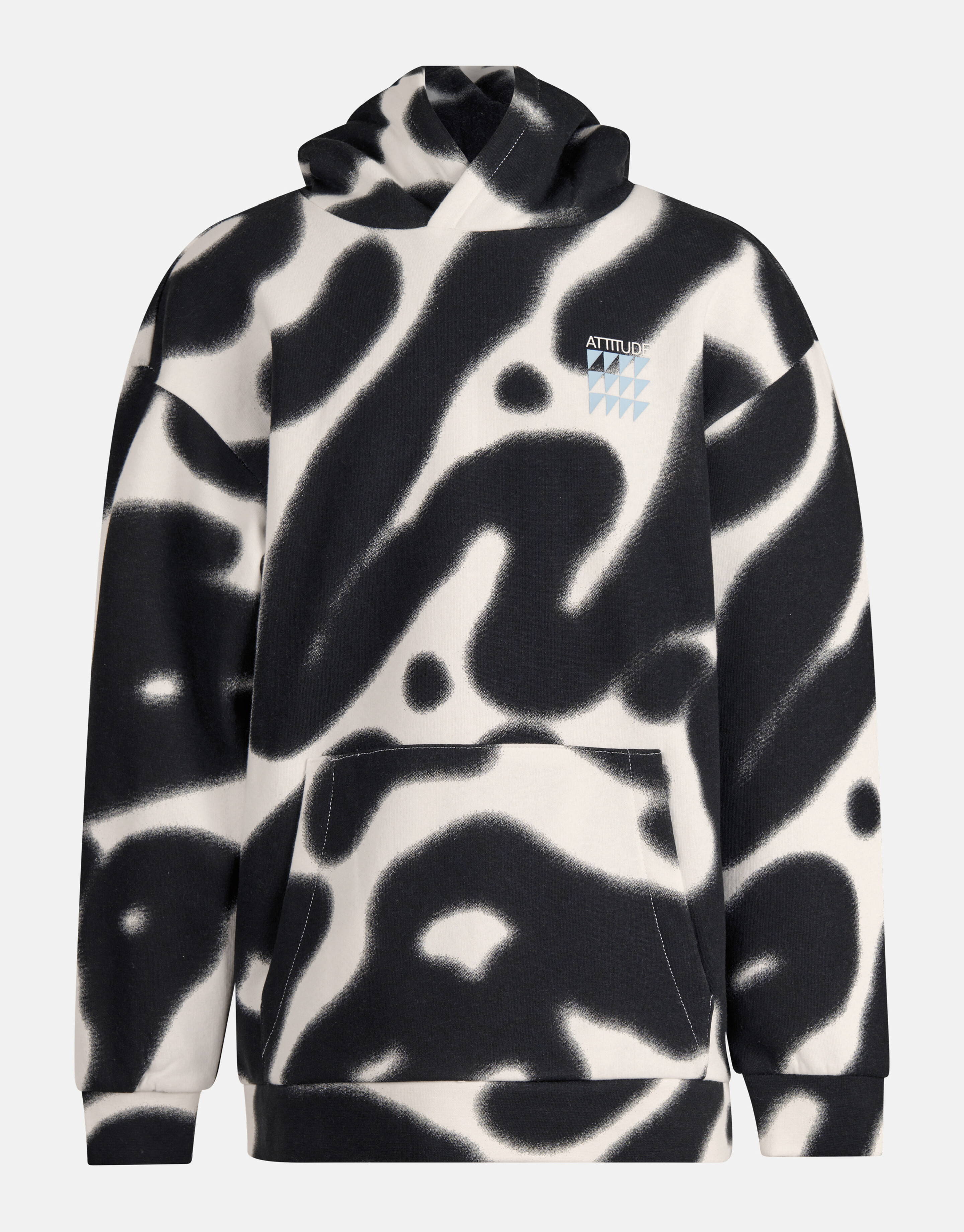 Printed Hoodie Wit SHOEBY BOYS