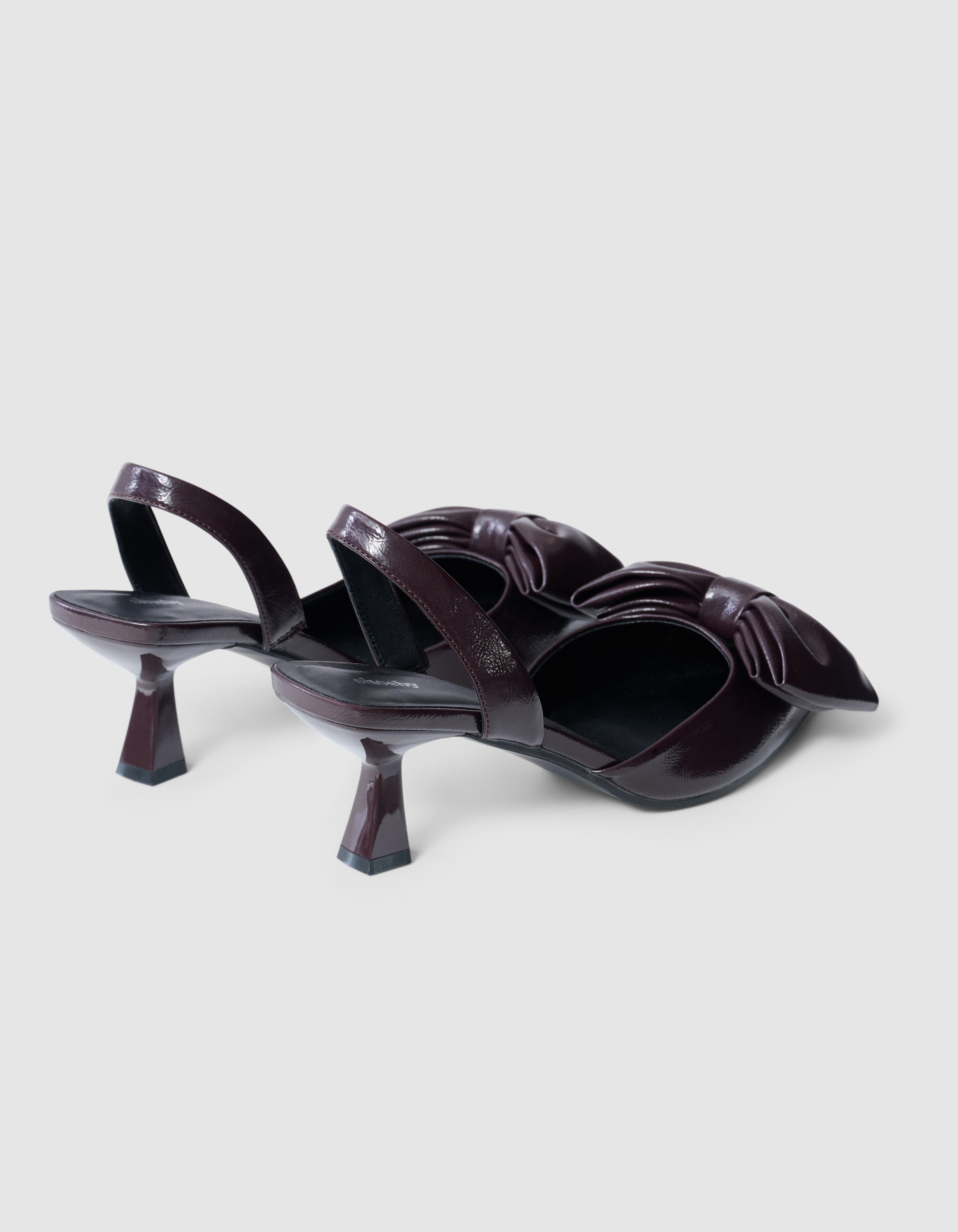 Pumps mit Schleife in Braun SHOEBY SHOES
