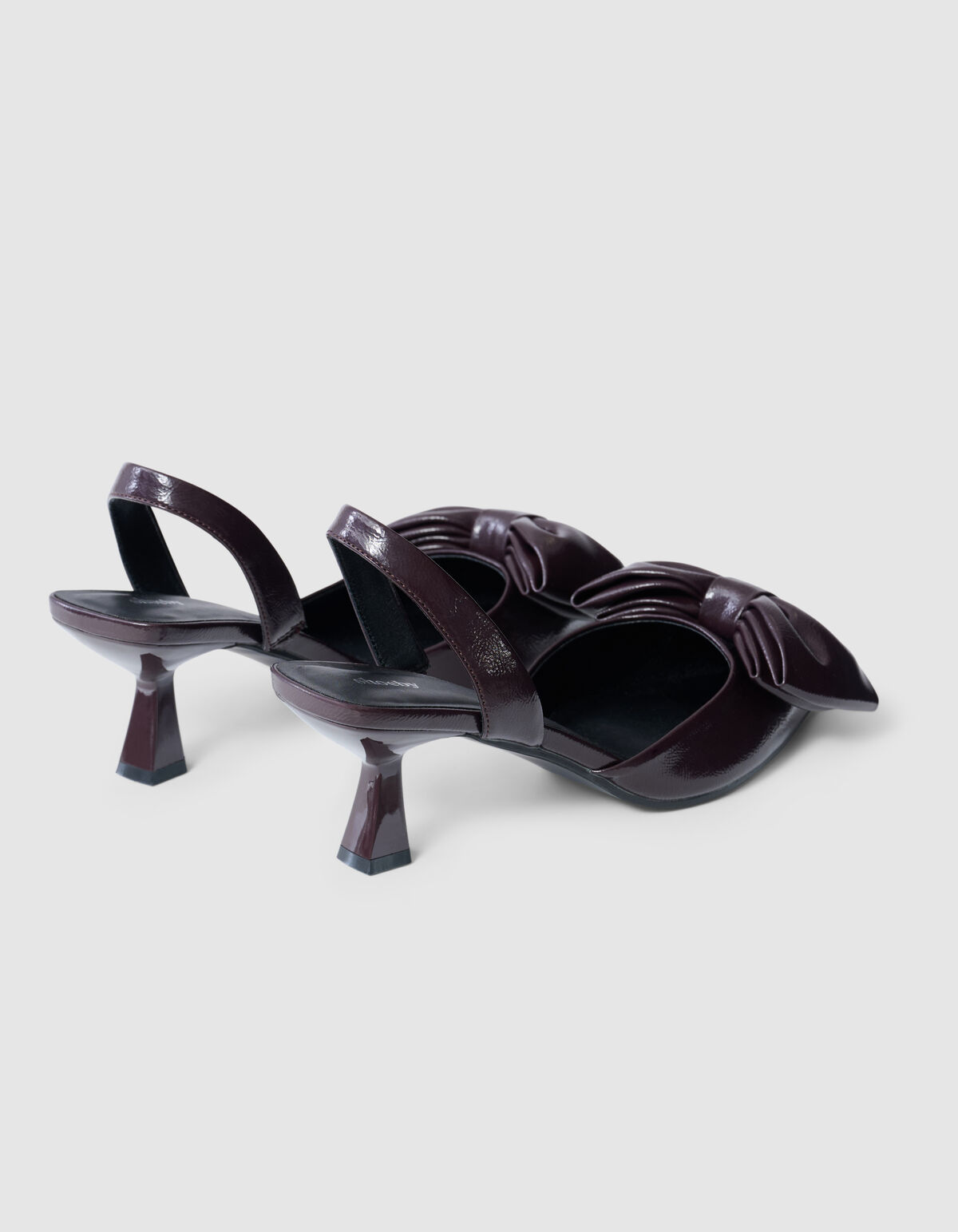 Pumps mit Schleife in Braun SHOEBY SHOES