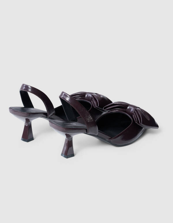 Pumps mit Schleife in Braun SHOEBY SHOES