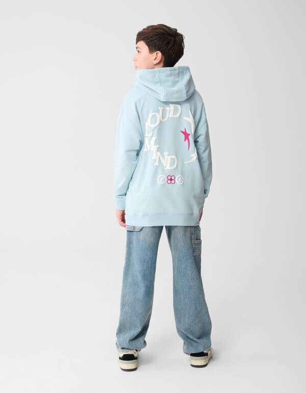 Cloud Artwork Hoodie Hellblau SHOEBY BOYS