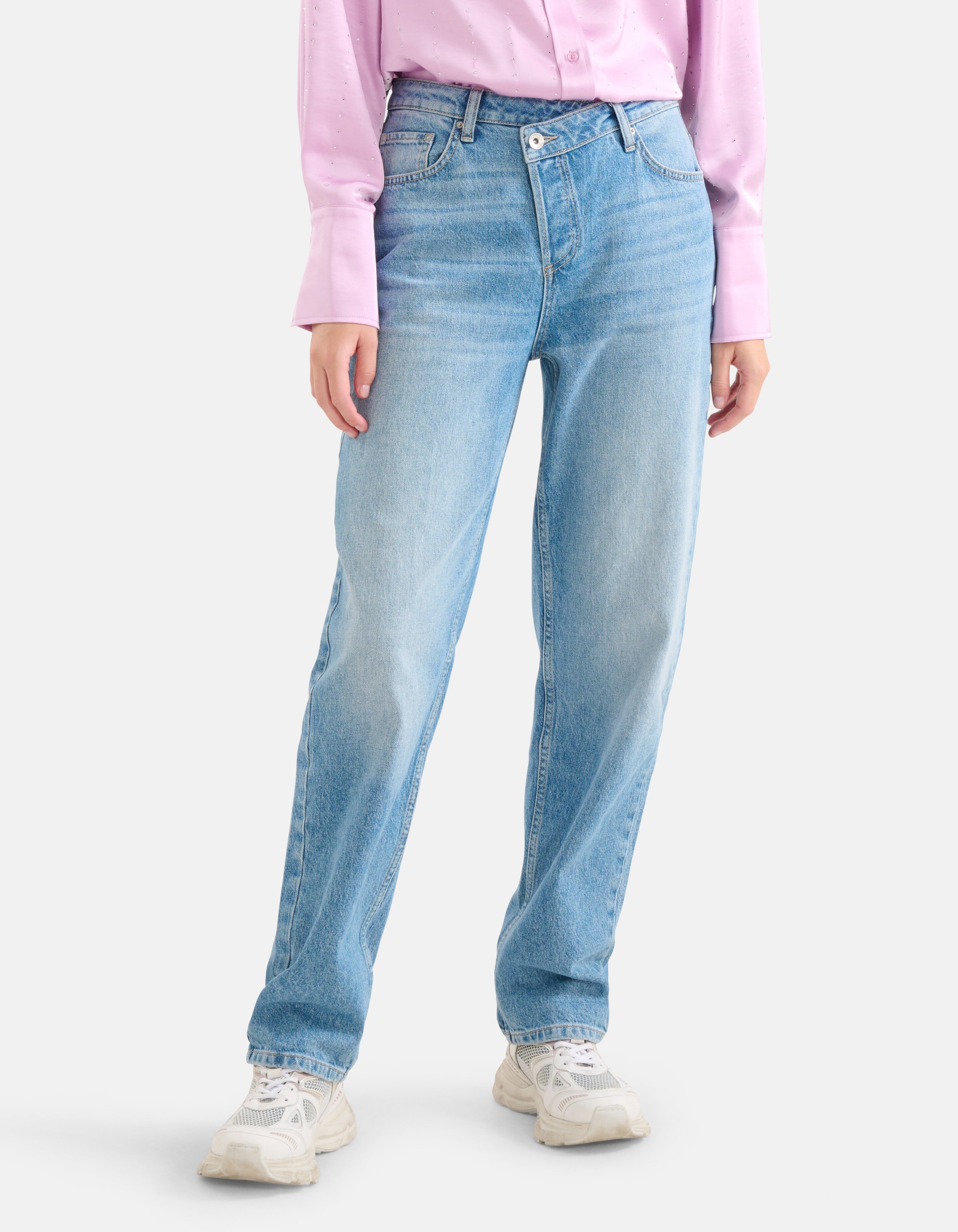 Tapered Fit Jeans Mediumstone SHOEBY WOMEN