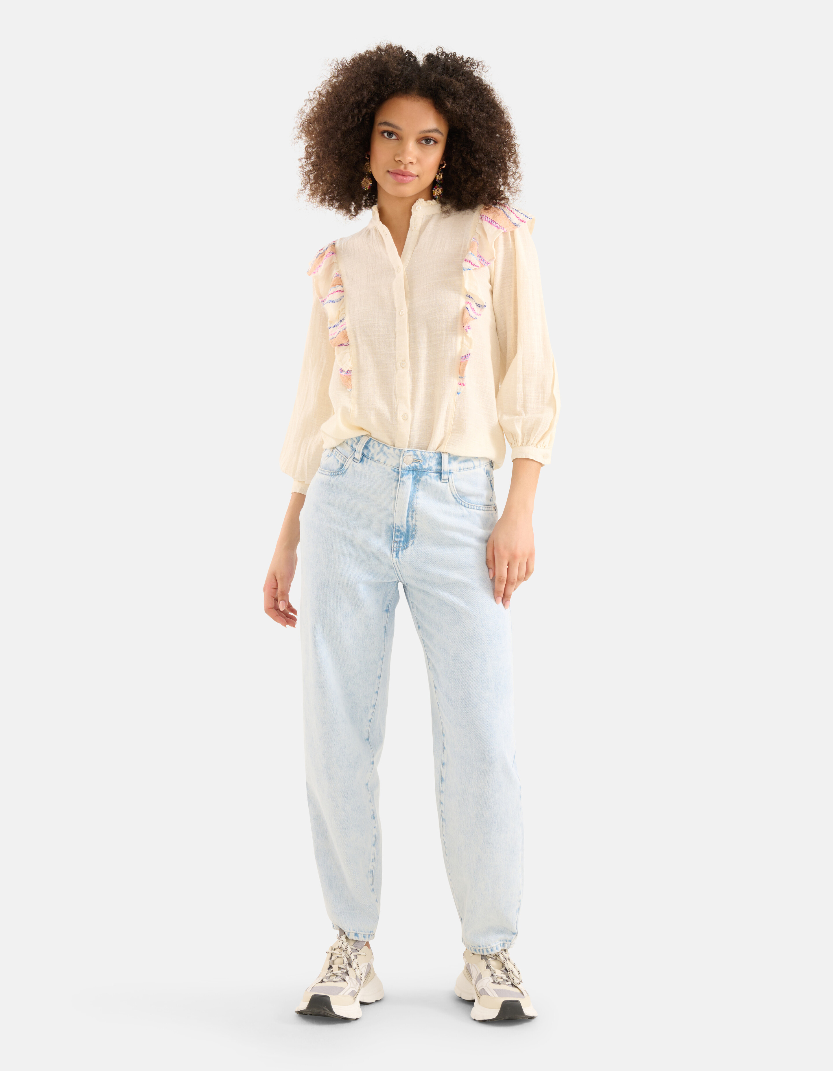 Top mit Rüschen Off-White SHOEBY WOMEN