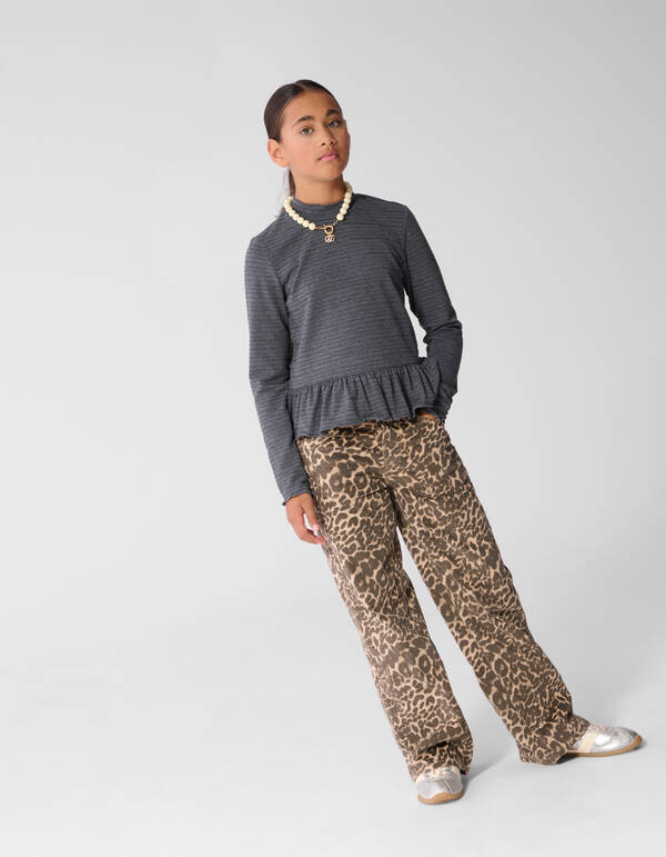 Velvet Leo Hose Braun SHOEBY GIRLS