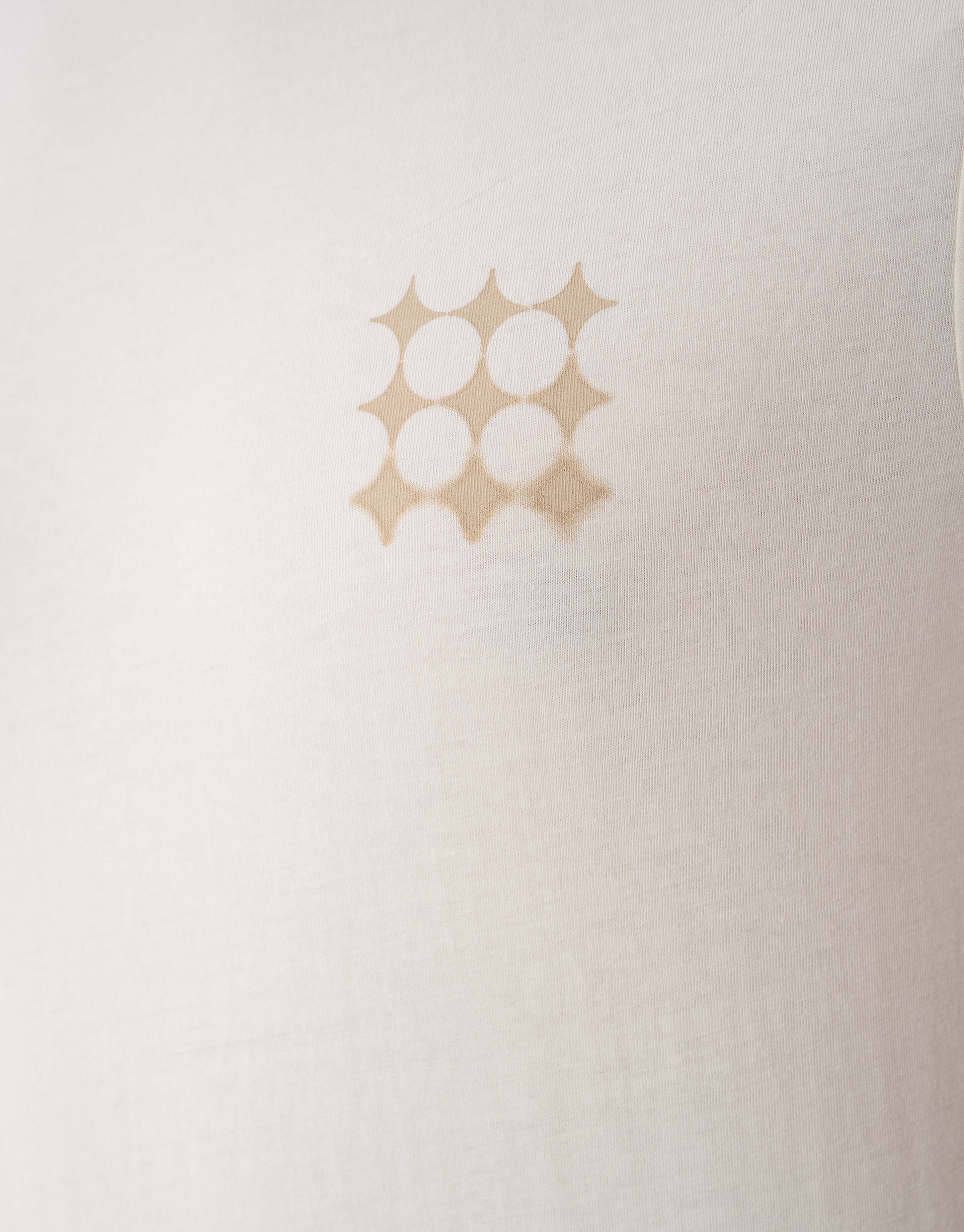 Multi Sparkle Logo T-shirt Off White SHOEBY MEN