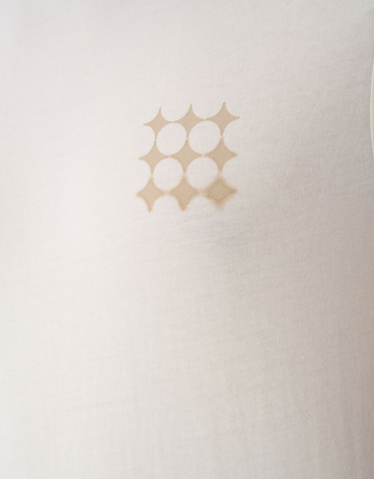 Multi Sparkle Logo T-shirt Off White SHOEBY MEN