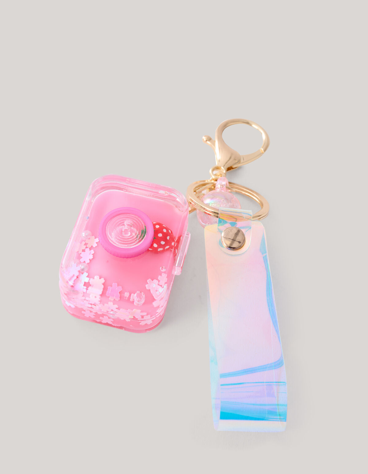 Kamera Schl&uuml;sselanh&auml;nger Rosa SHOEBY ACCESSOIRES