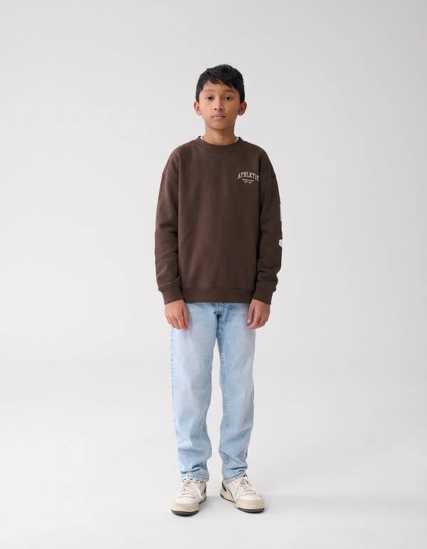 Tapered Fit Jeans gebleicht SHOEBY BOYS