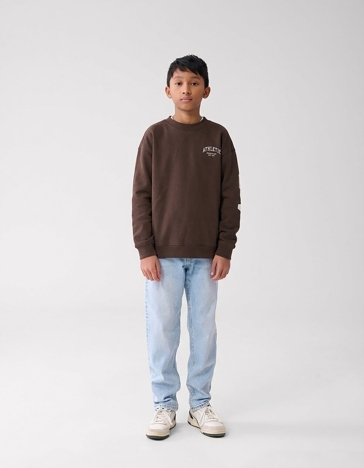 Tapered Fit Jeans gebleicht SHOEBY BOYS