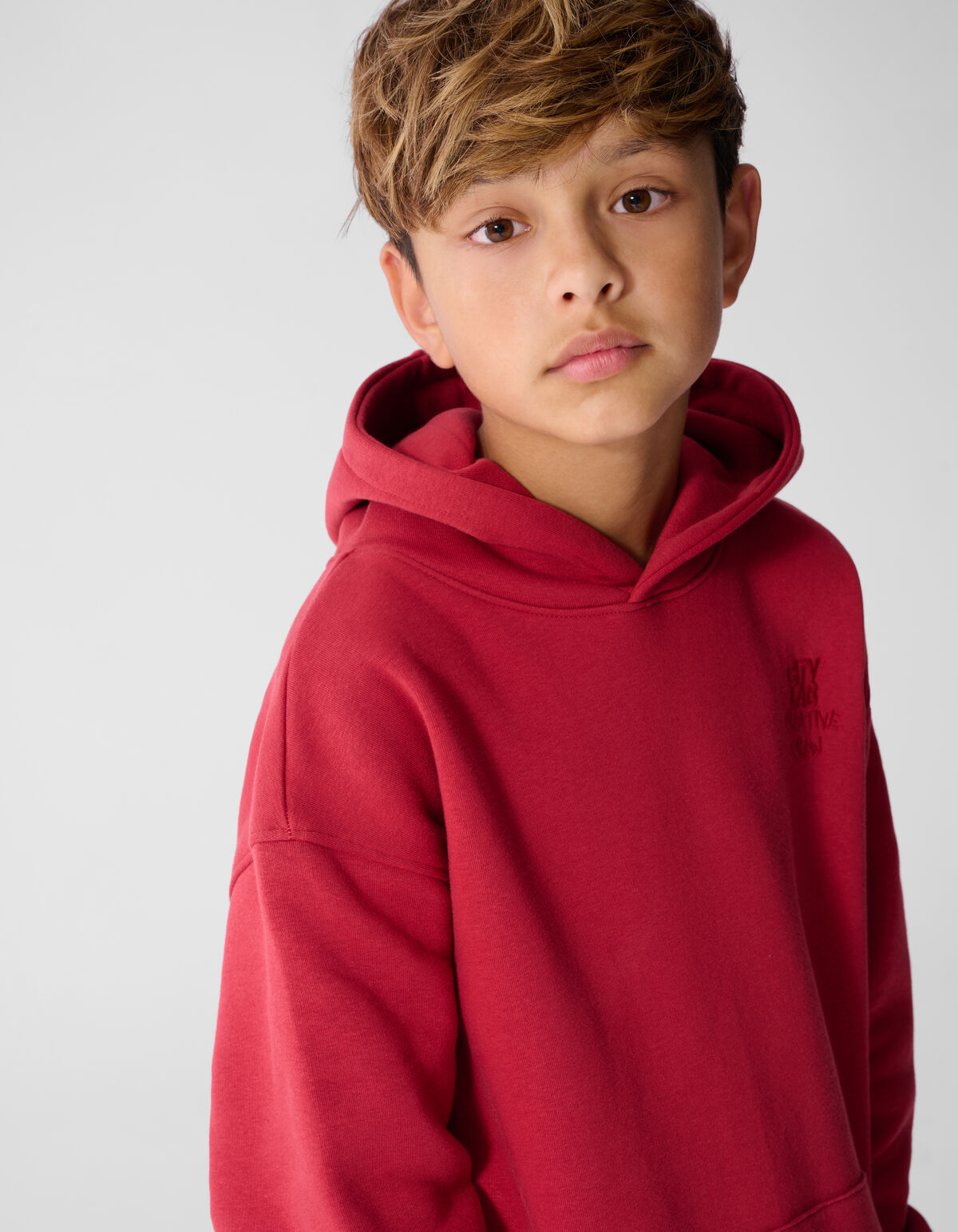 Creative Hoodie Rot SHOEBY BOYS