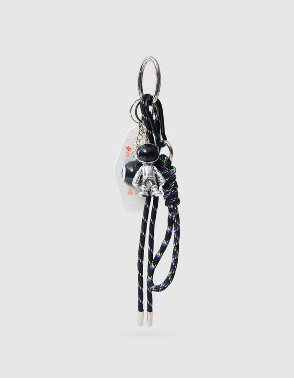 Towling Schlüsselanhänger Schwarz SHOEBY ACCESSOIRES