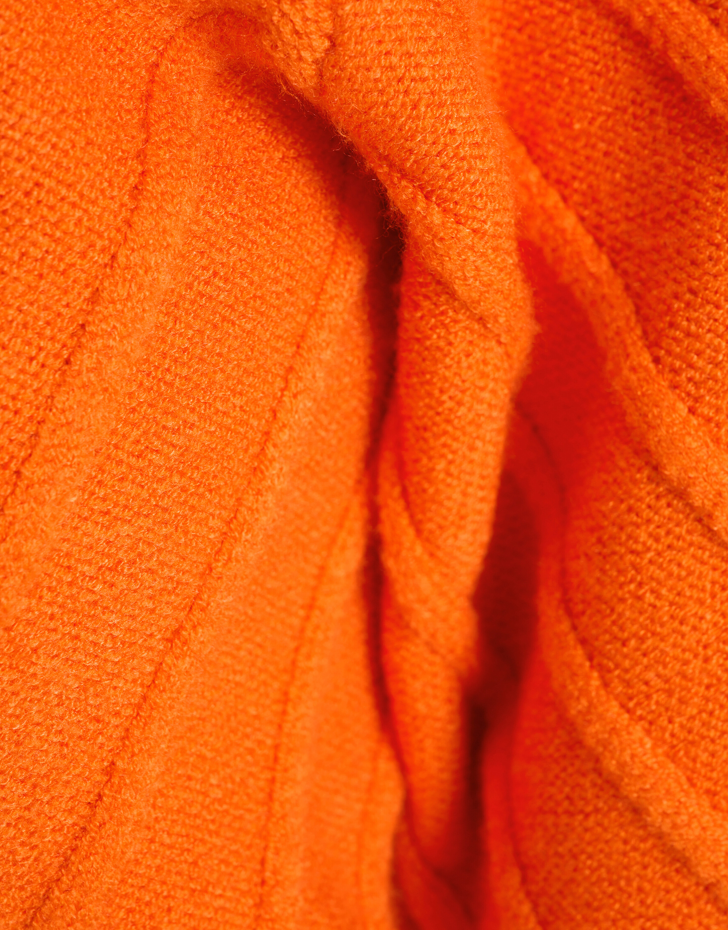 Diagonaler Pullover Orange SHOEBY WOMEN