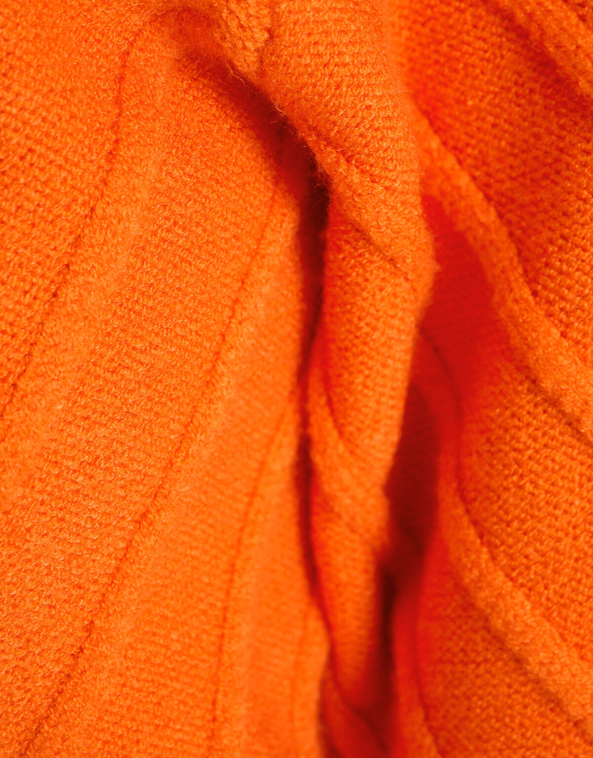 Diagonaler Pullover Orange SHOEBY WOMEN