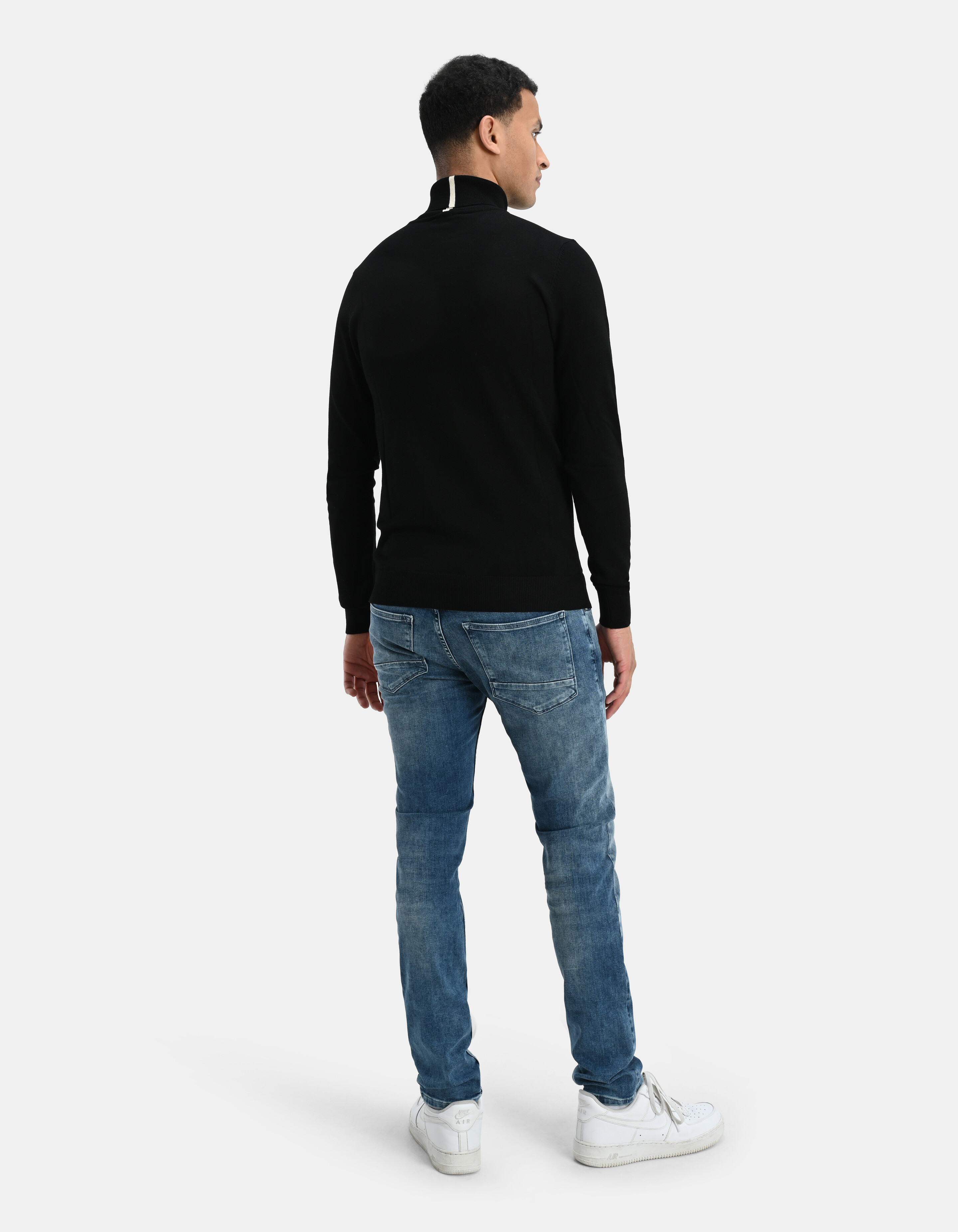 Rollkragenpullover Schwarz SHOEBY MEN