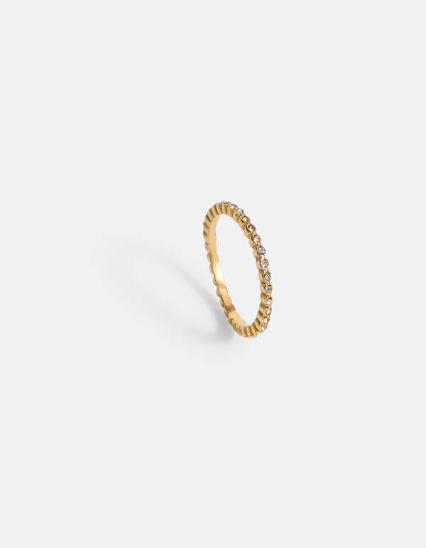 Strass Ring Gold ACCESSOIRES SHOEBY