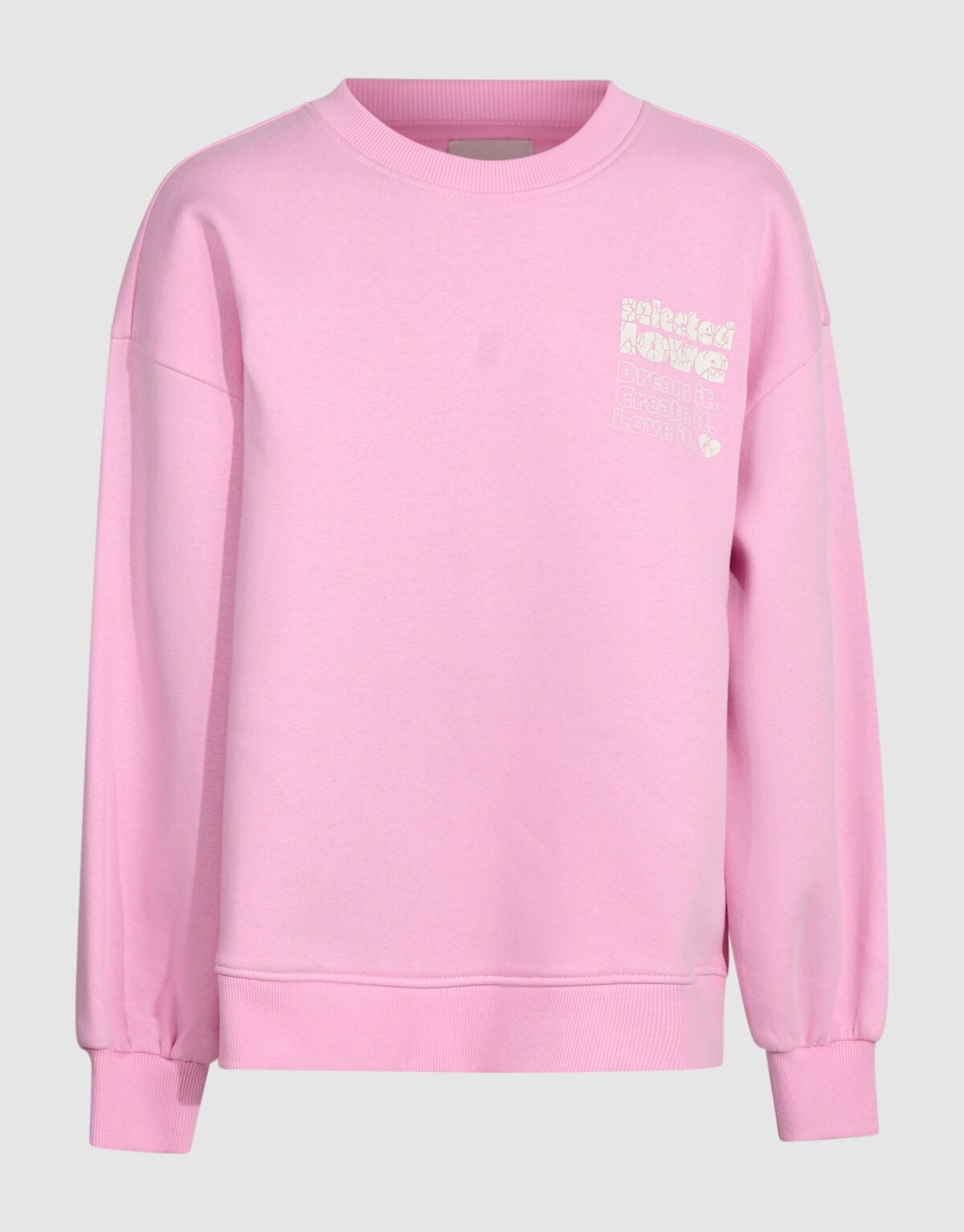 Baseball Artwork Sweatshirt Rosa SHOEBY GIRLS