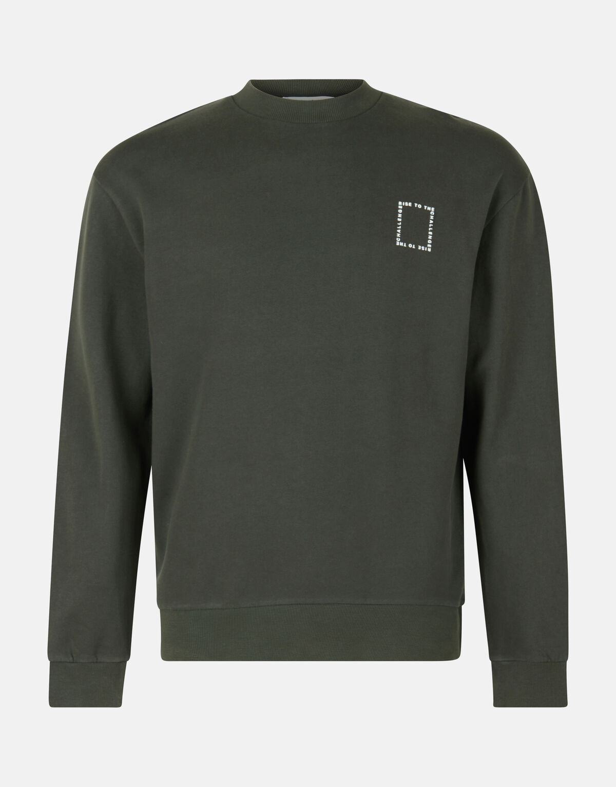 Print Pullover Dunkelgrün SHOEBY MEN