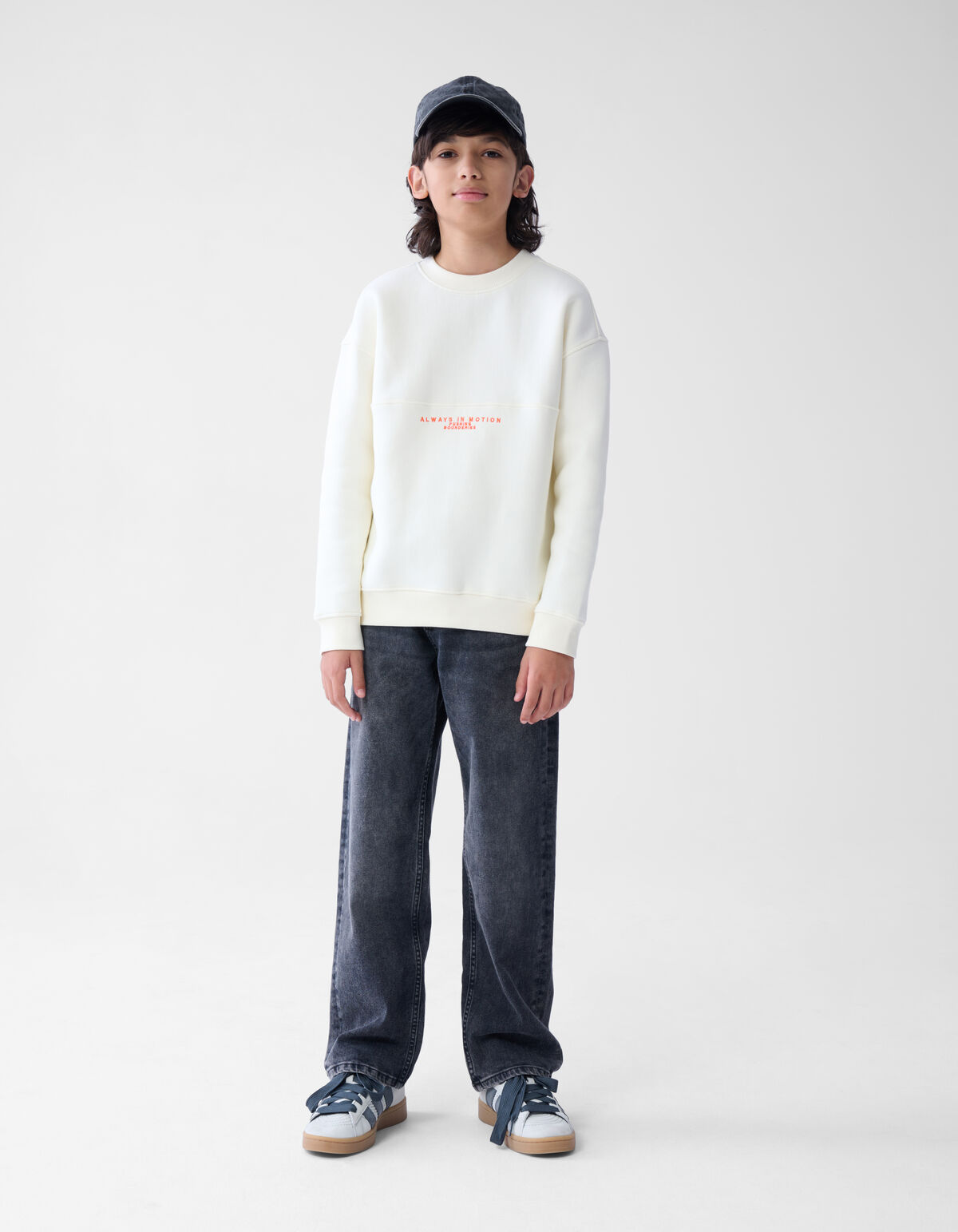 Motion Pullover Off White SHOEBY BOYS