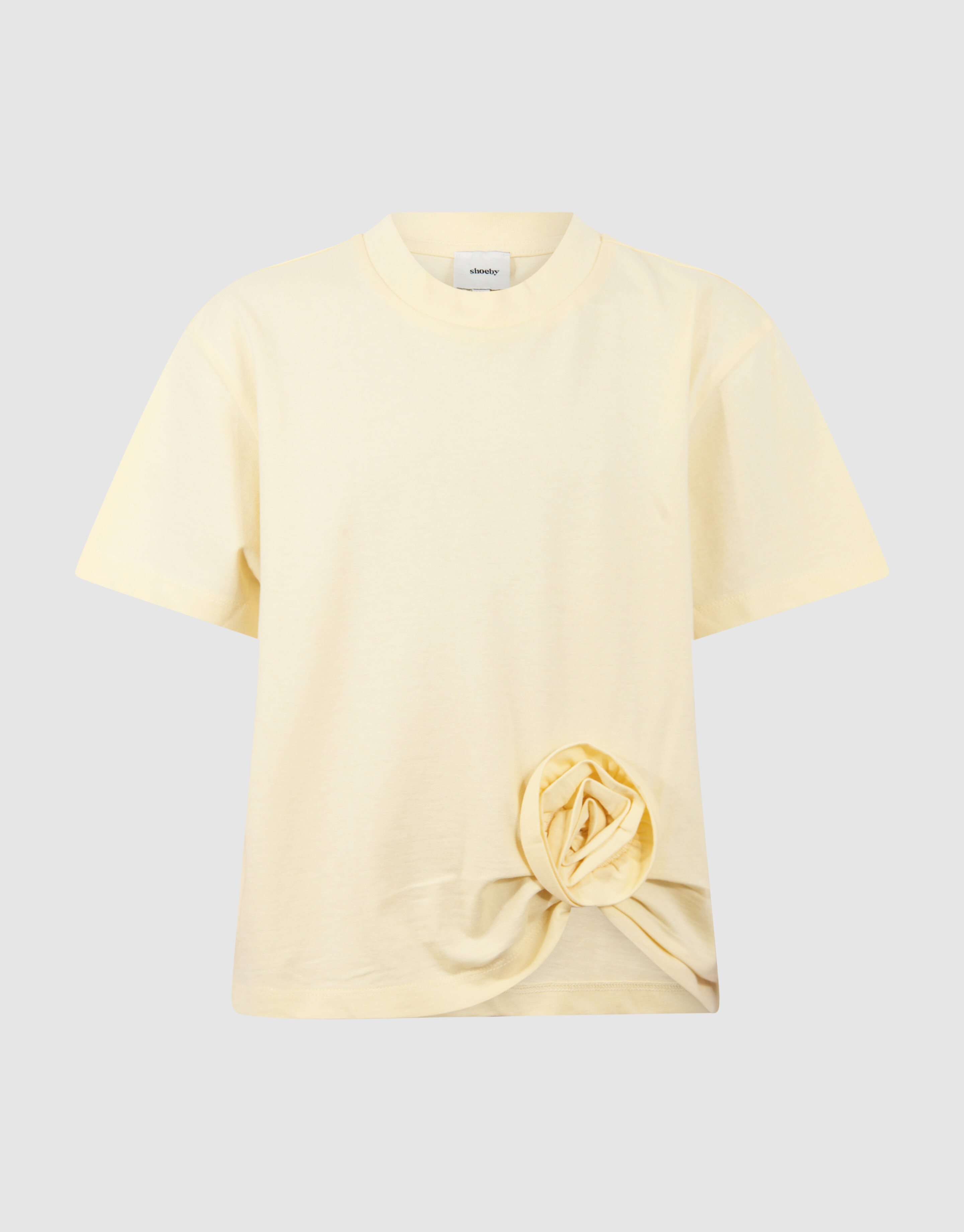 Blumen-T-Shirt Hellgelb SHOEBY GIRLS
